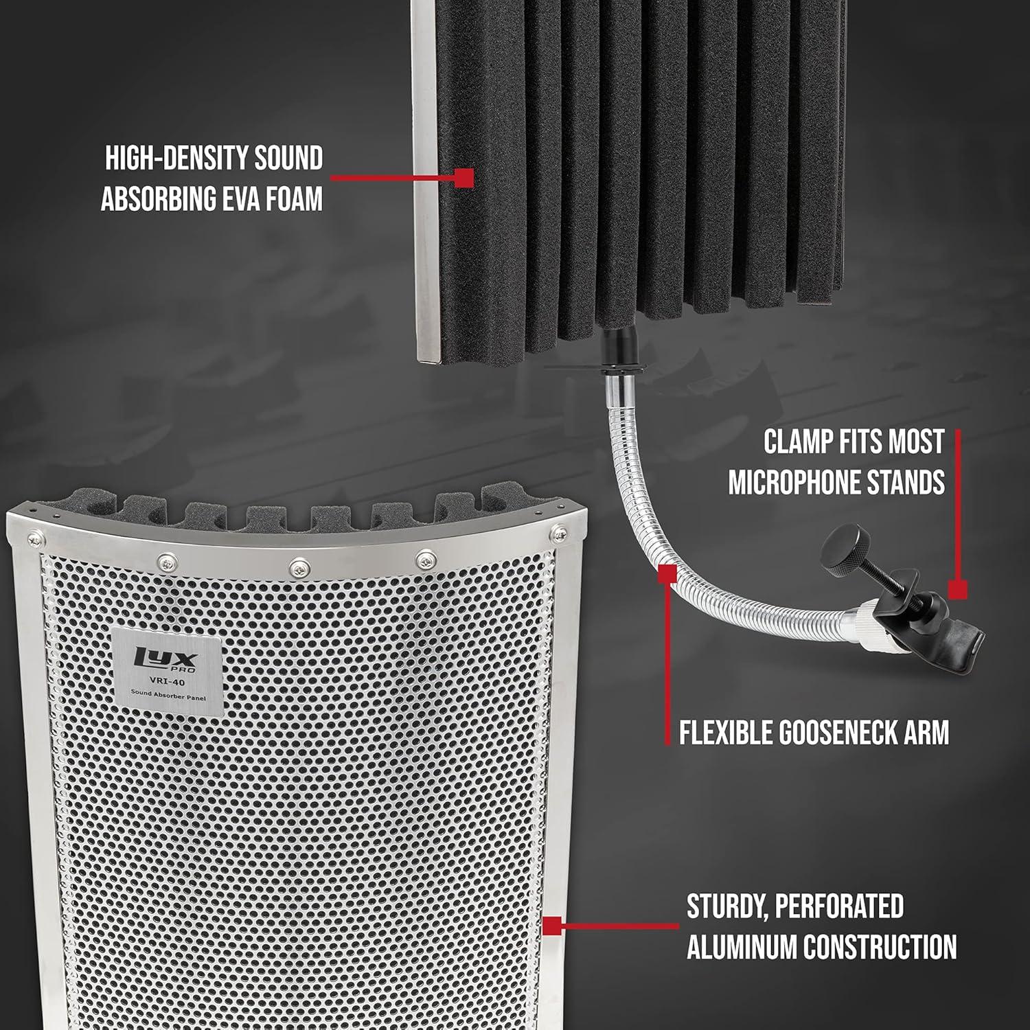 Escudo Aislante Acústico LyxPro VRI-40 33.8x25.4cm 1.02kg