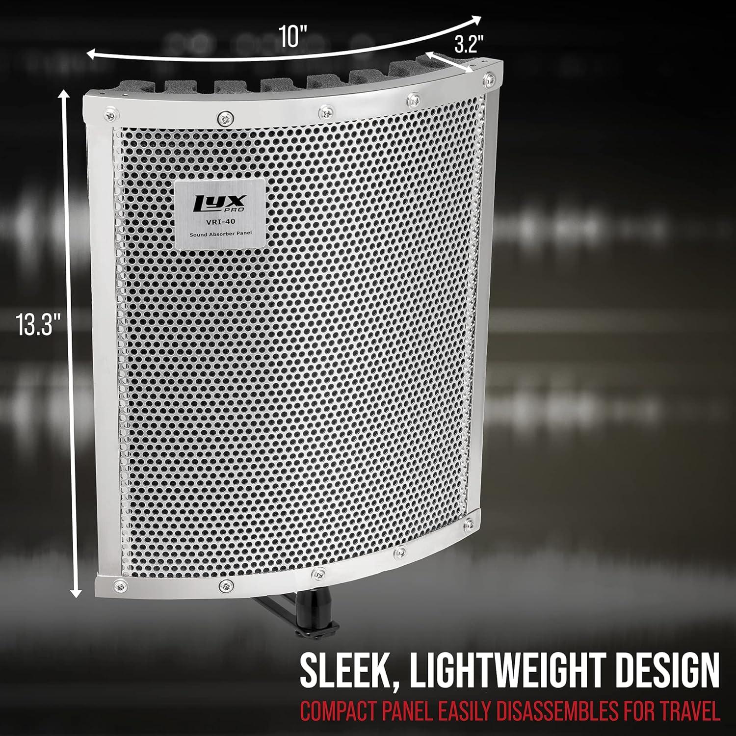 Escudo Aislante Acústico LyxPro VRI-40 33.8x25.4cm 1.02kg