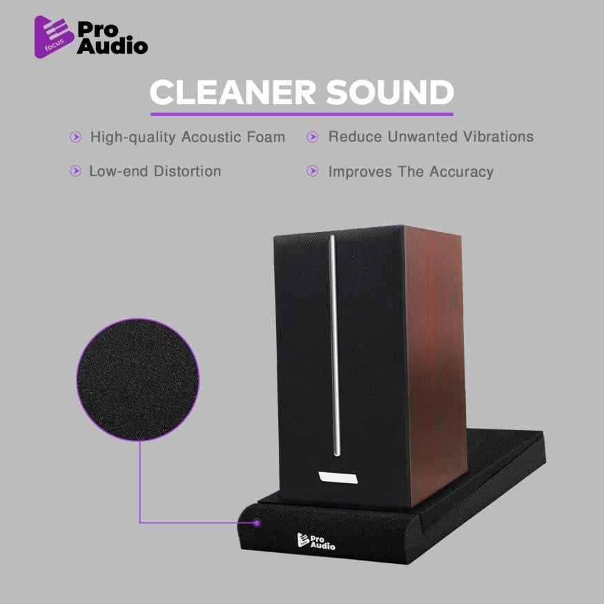 Almohadillas de Aislamiento On Stage para Monitores 20.32 cm