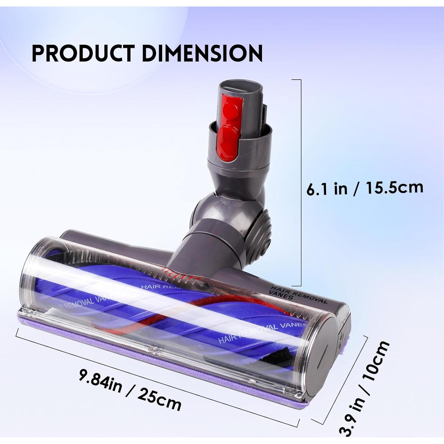 Cabezal de Aspiradora OTTWL V7 V8 V10 V11 V15 Anti-Enredos