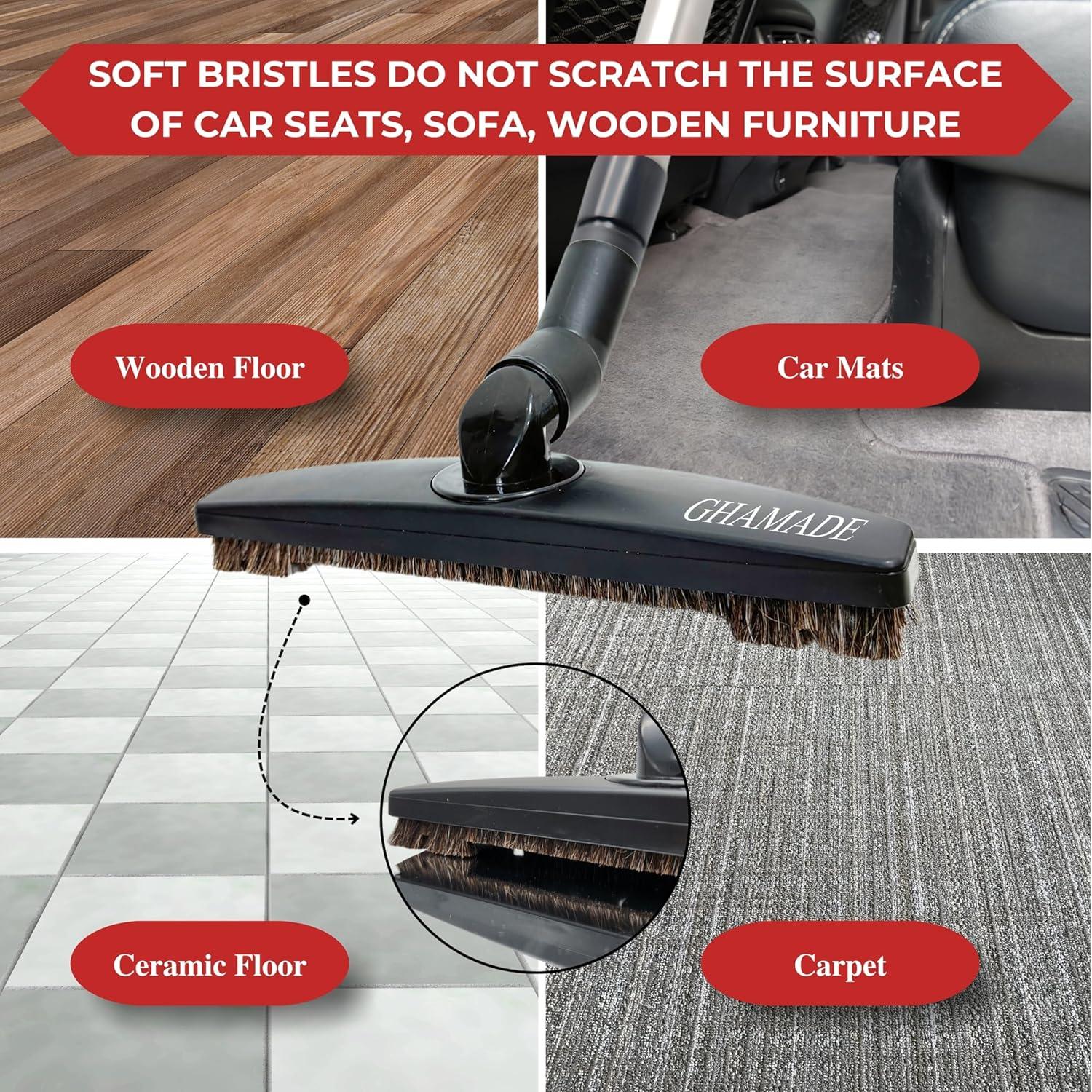 Cabezal de cepillo de aspiradora GHAMADE 32 mm con adaptador