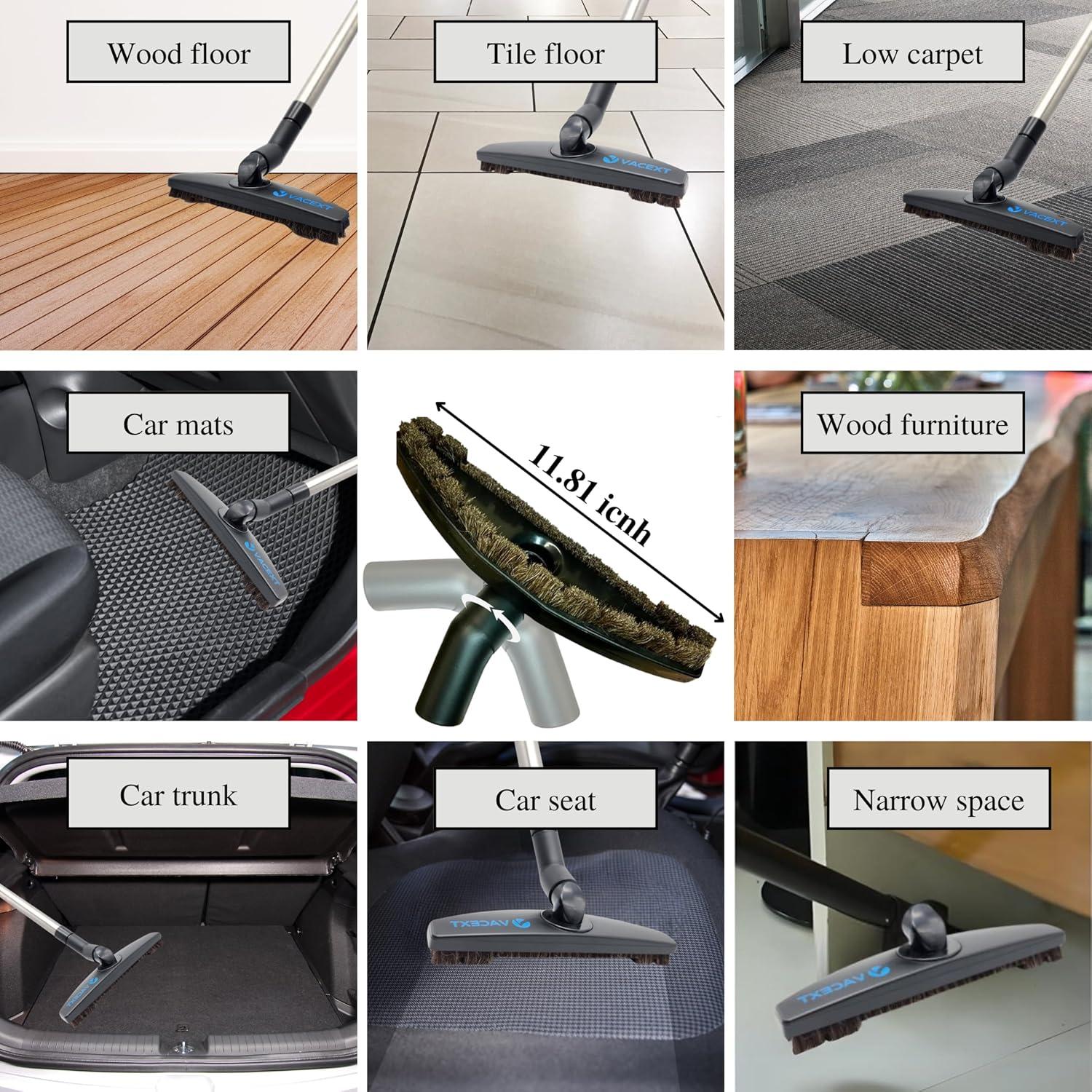 Cabezal de cepillo de aspiradora GHAMADE 32 mm con adaptador