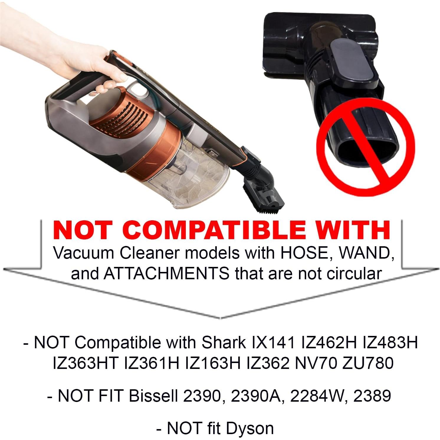 Cabezal de cepillo de aspiradora GHAMADE 32 mm con adaptador