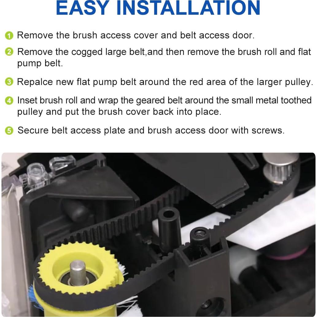 Conjunto de Correas de Reemplazo LANMU para Bissell 3071 3067