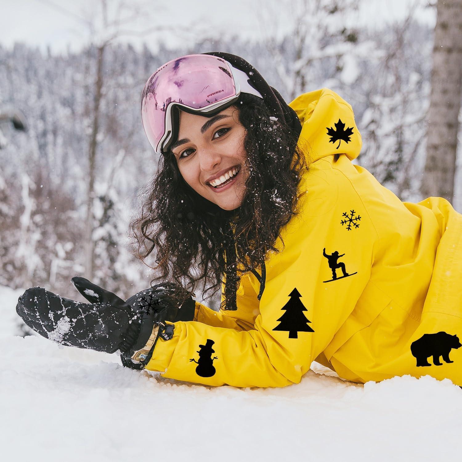 8 Parches de Reparación Autoadhesivos Nylon 20x10 cm Negro