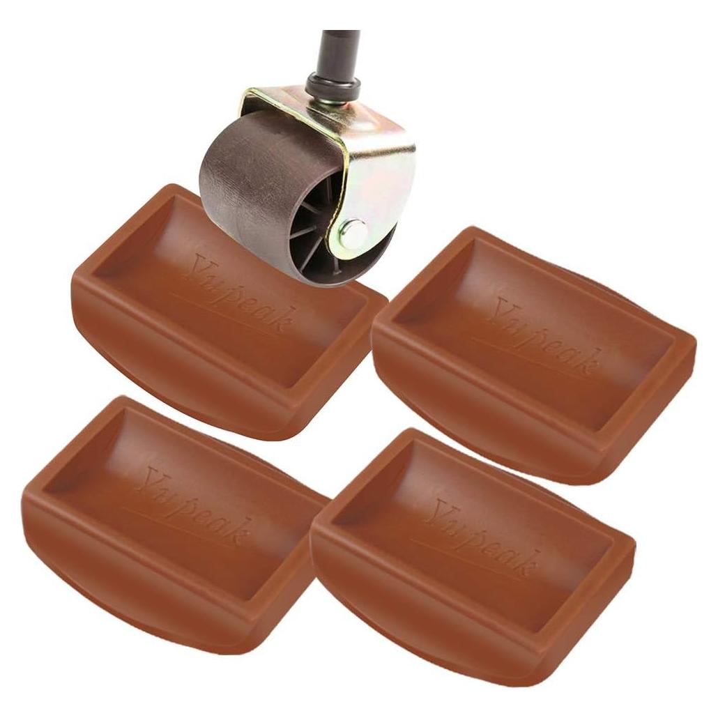 Copas Antideslizantes para Ruedas de Muebles Yupeak 4PACK