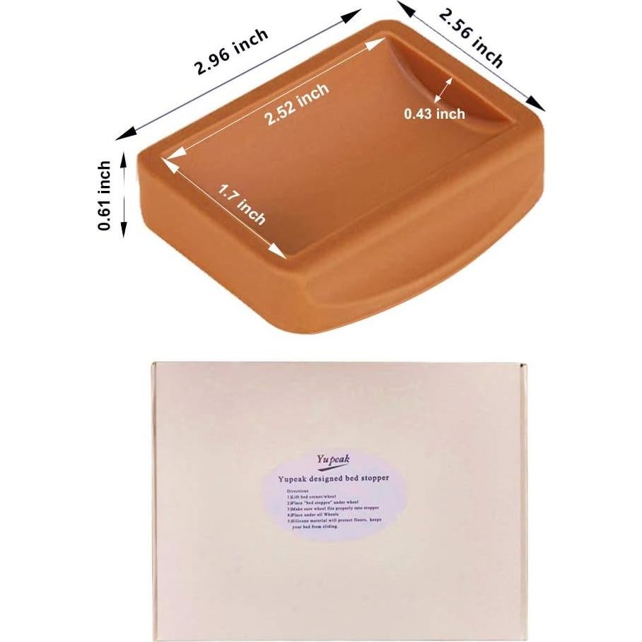 Copas Antideslizantes para Ruedas de Muebles Yupeak 4PACK