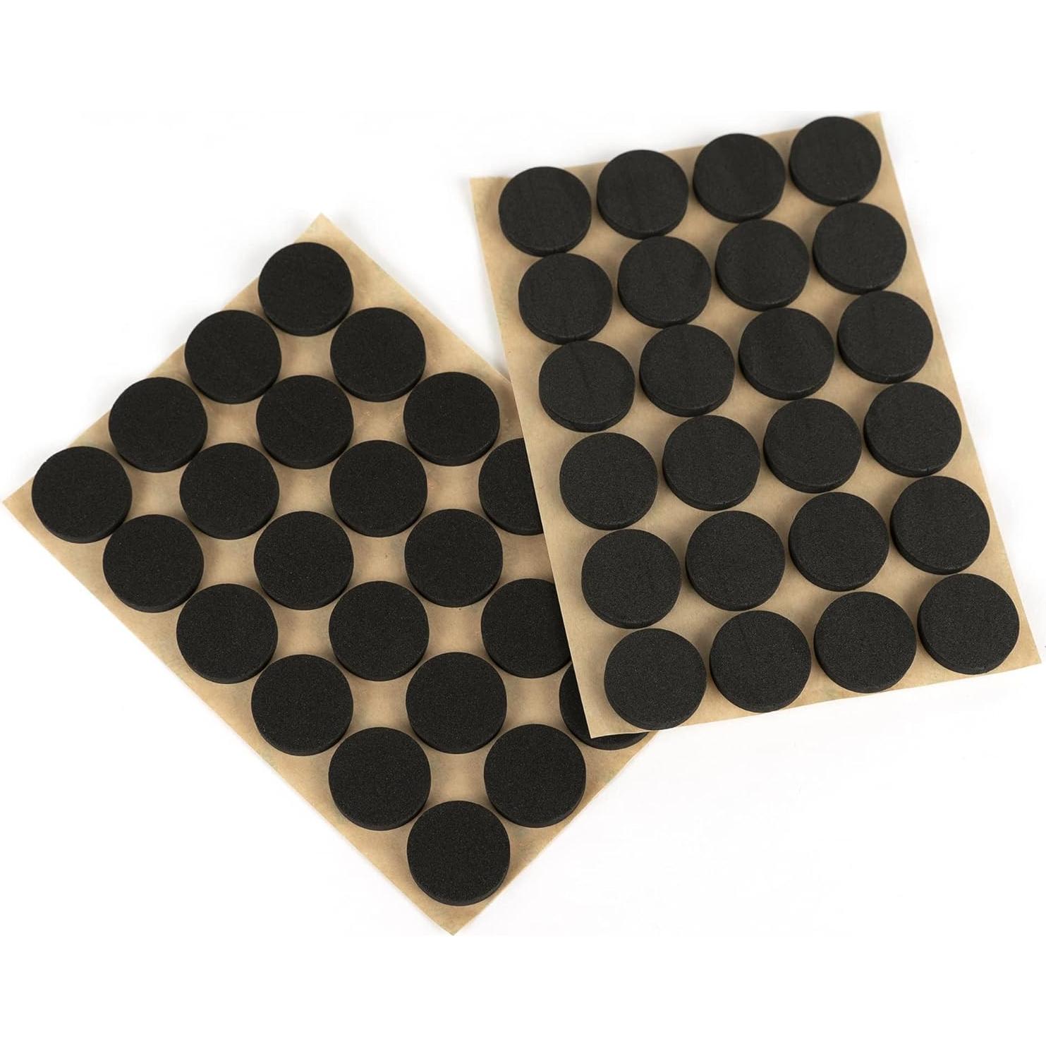 Almohadillas de espuma EVA 25mm 3M autoadhesivas 96 unidades - Negro