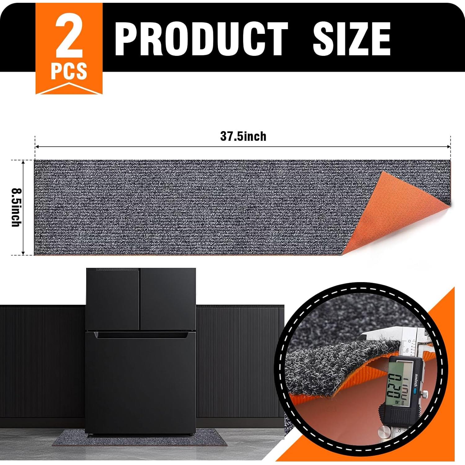 Alfombrillas Antideslizantes para Refrigerador LILXIU 2PCS 95x22cm