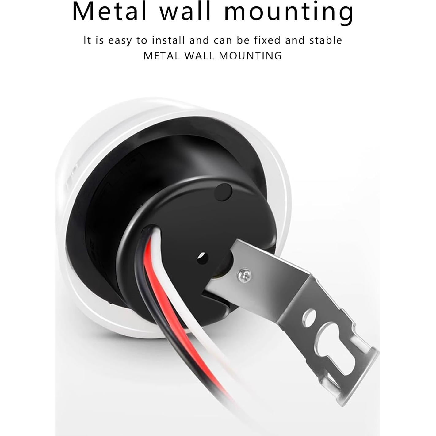 Paquete de 2 Interruptores Fotocélula 12V 10A Auto On Off