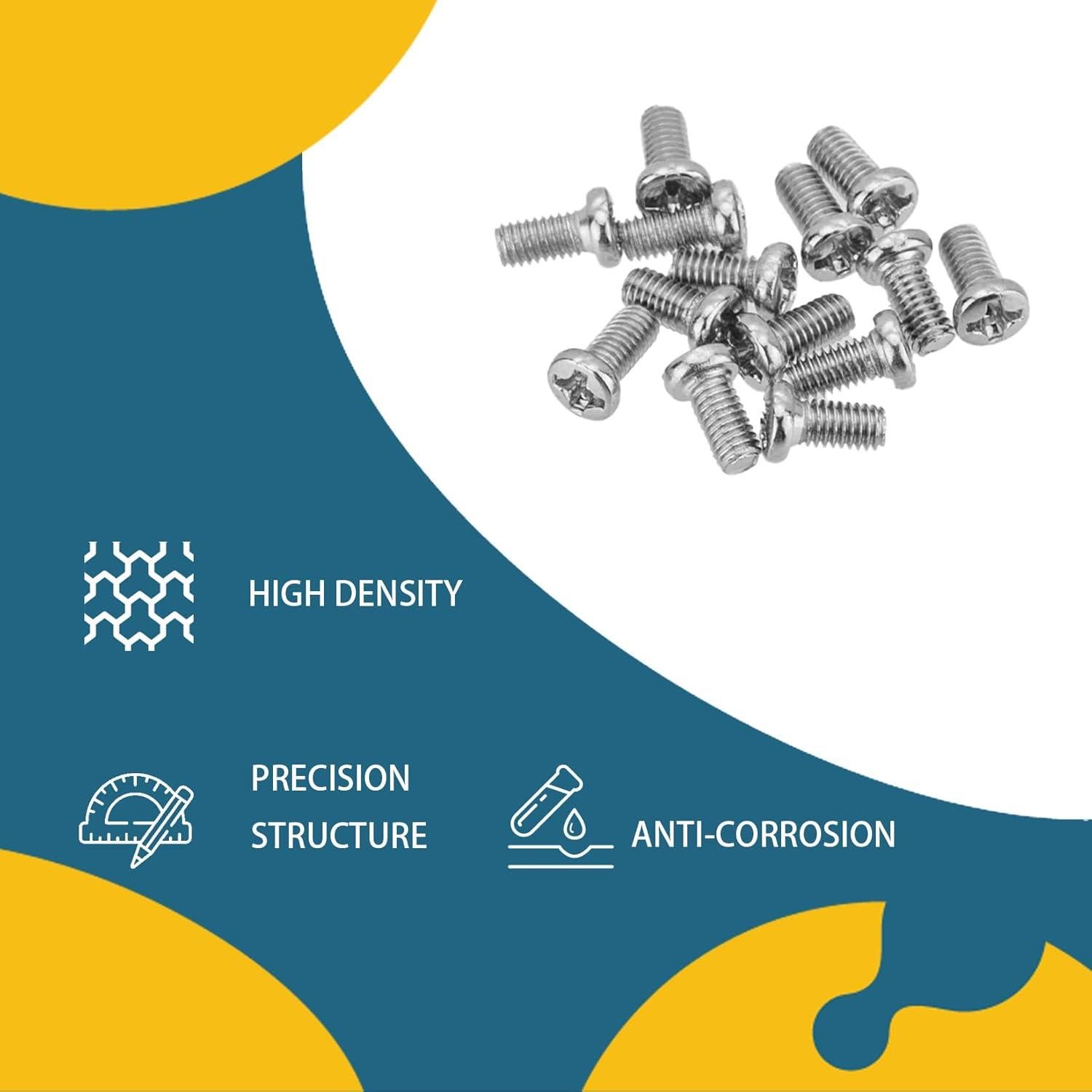 Kit de 1000 Tornillos Pequeños M1.6 M1.7 M2 M2.5 M3 WSLLM