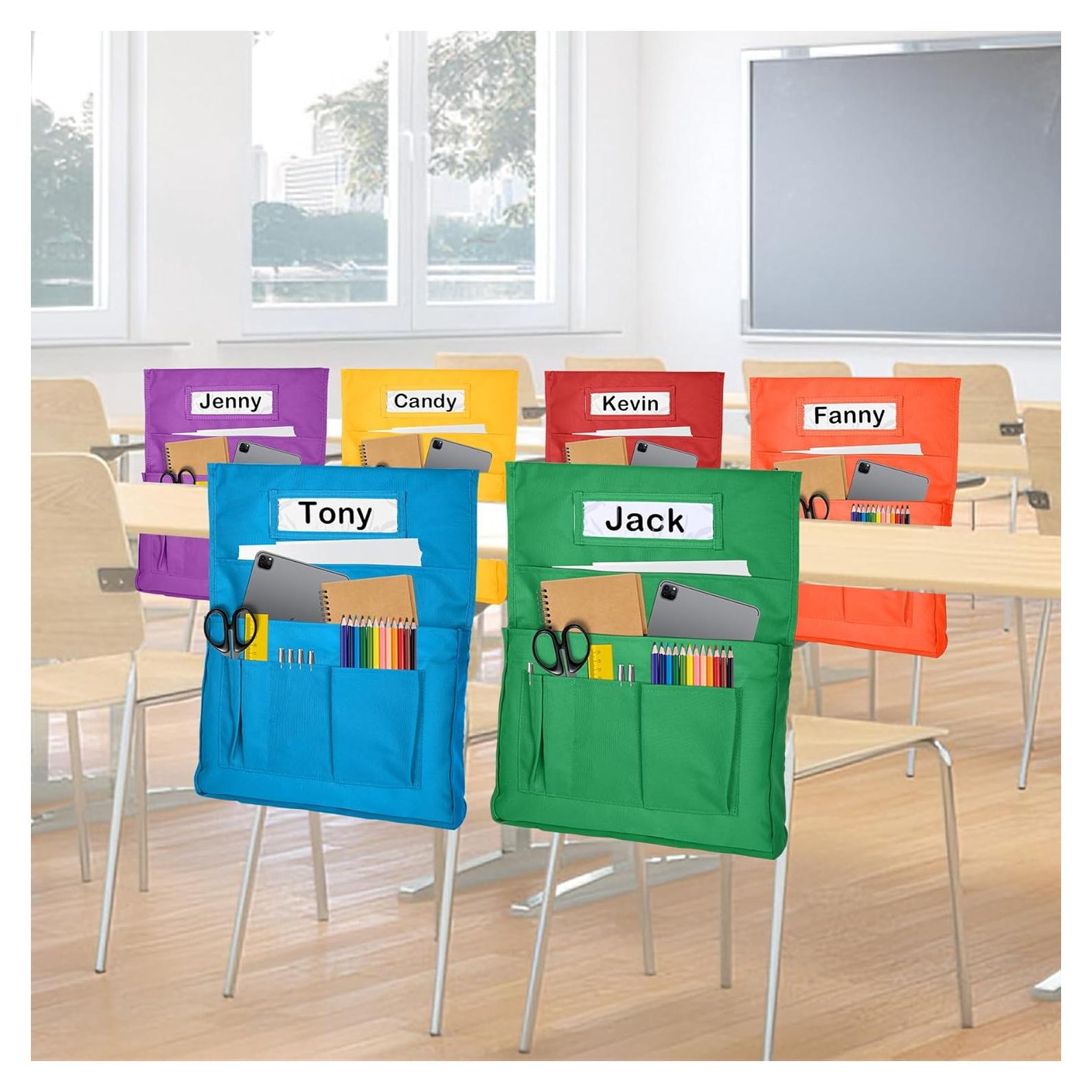 Organizador de Respaldo de Silla Phepetroll 12 PCS Multicolor