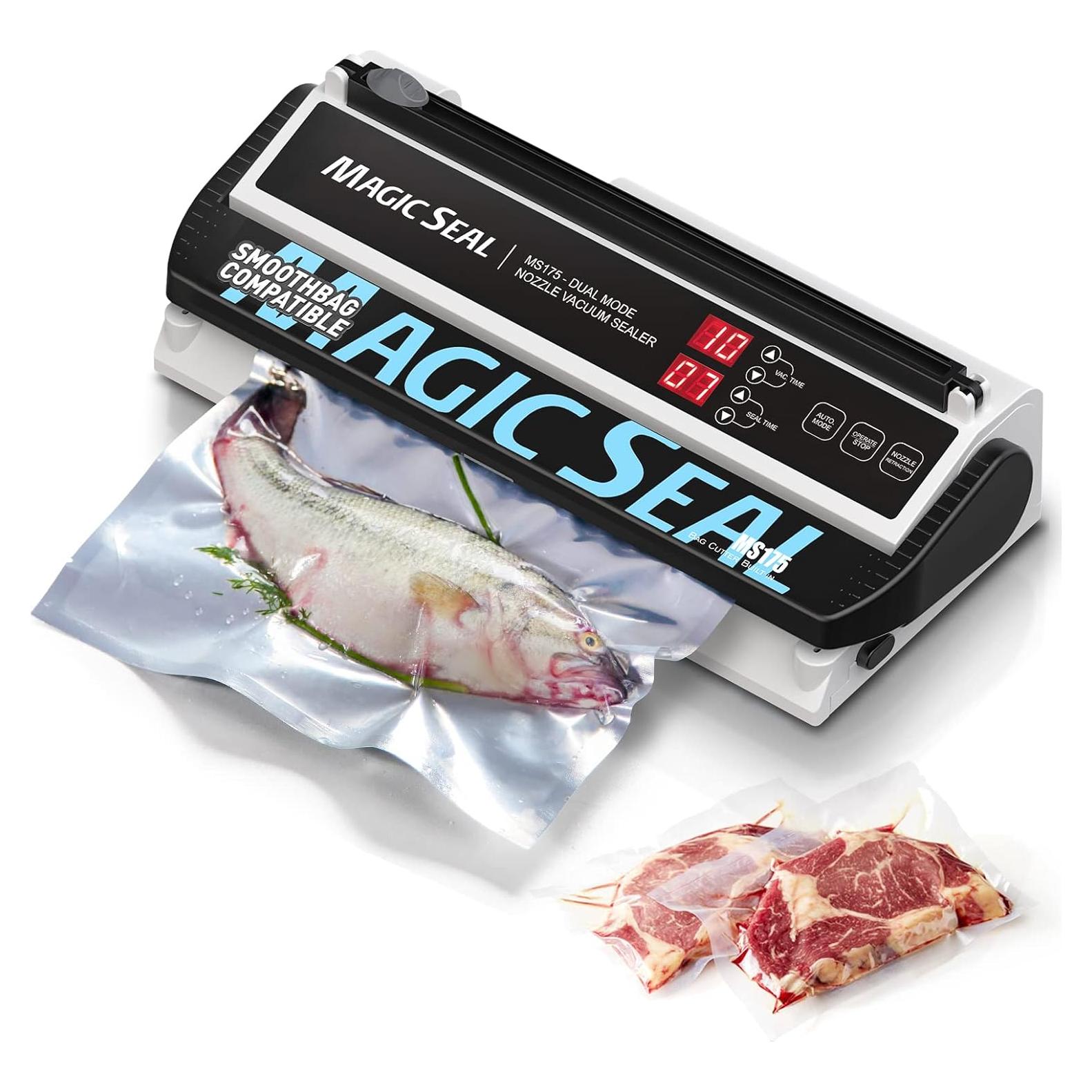 Máquina Selladora al Vacío Magic Seal MS175 220W con Boquilla