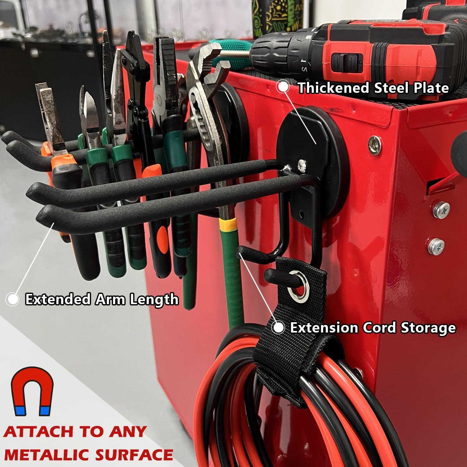 Ganchos Magnéticos Doble Capa ULIBERMAGNET 8.8CM 2PACK