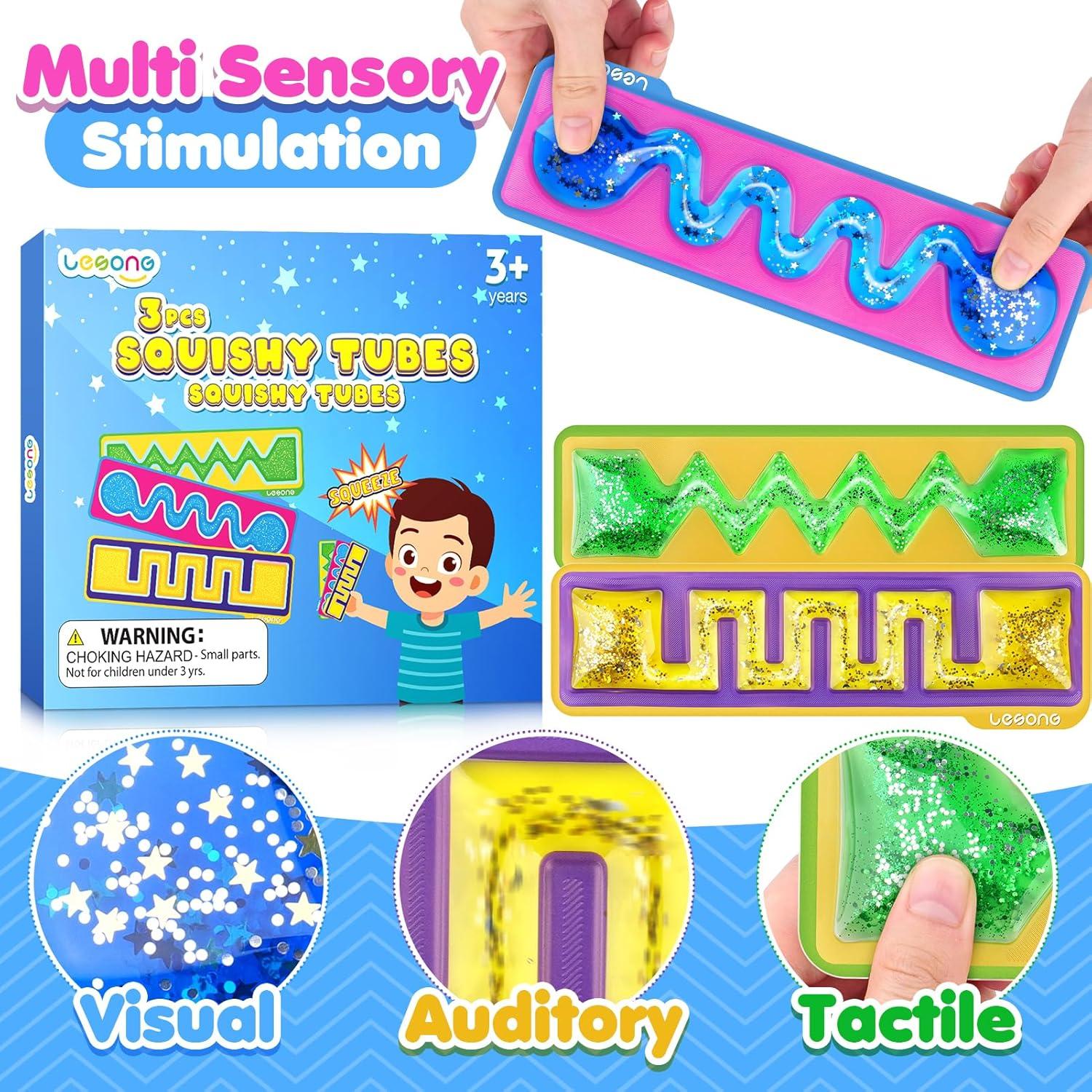 Juguetes Sensoriales Antiestrés Lesong - Paquete de 3