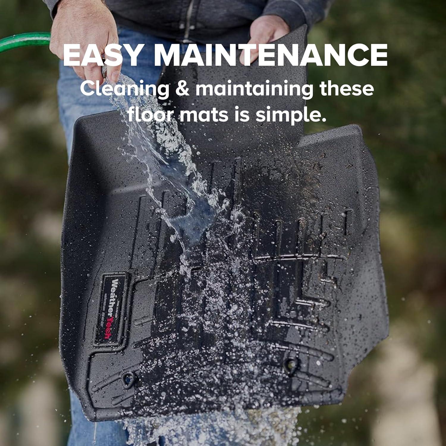 Alfombrillas WeatherTech para Toyota Yaris 2007-2011, Negro