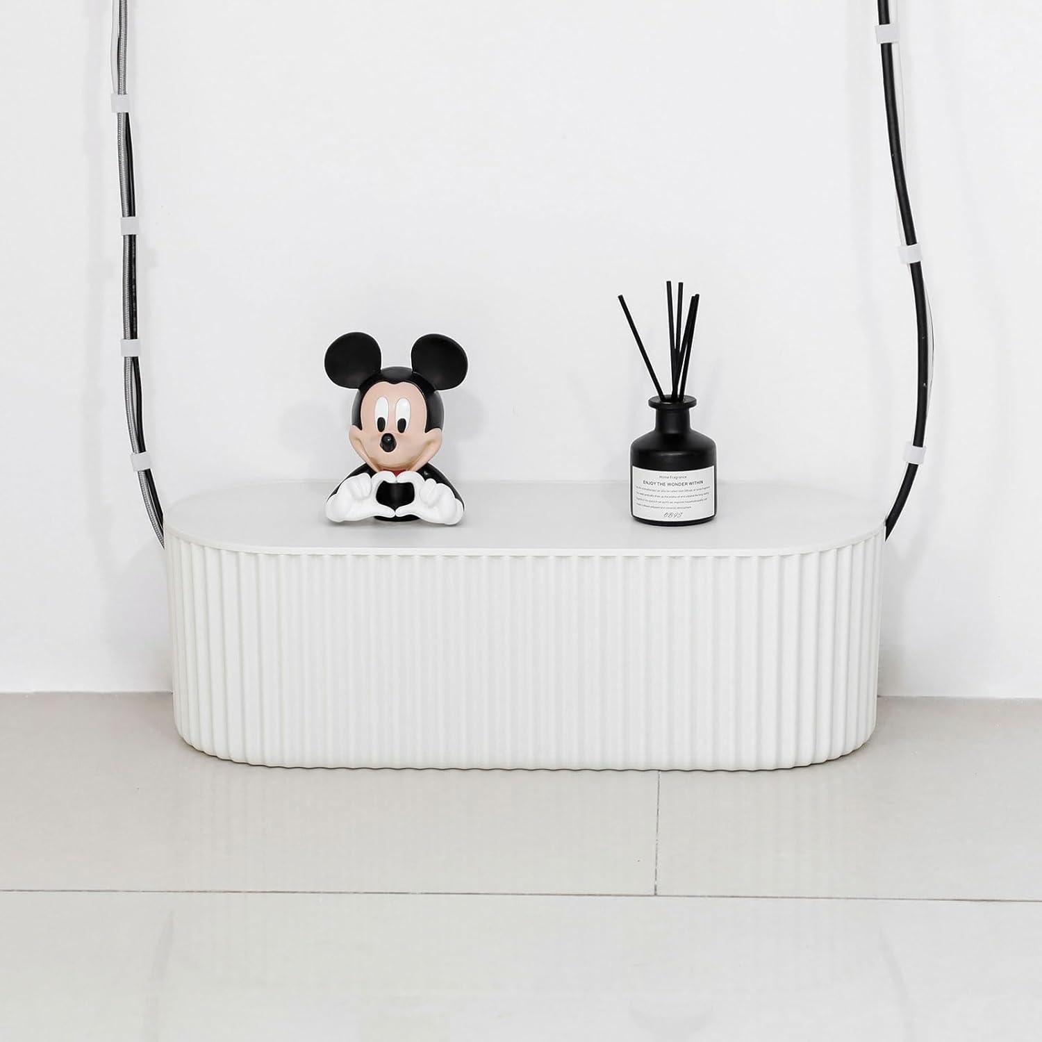 Paquete de 2 Cajas Organizadoras de Cables NINEWEEN Grande