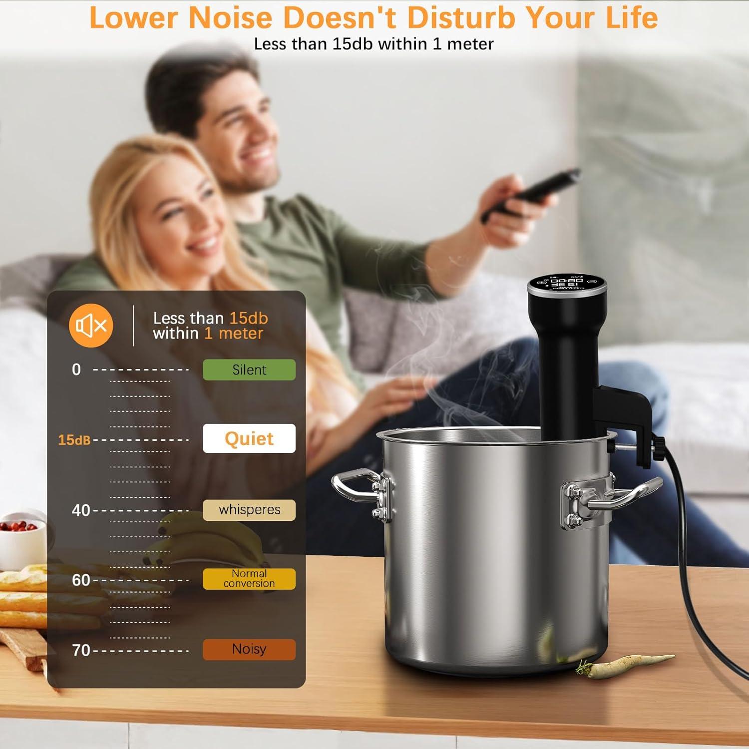 Cocinero Sous Vide Wi-Fi Cattleman Cuisine 1000W 16L
