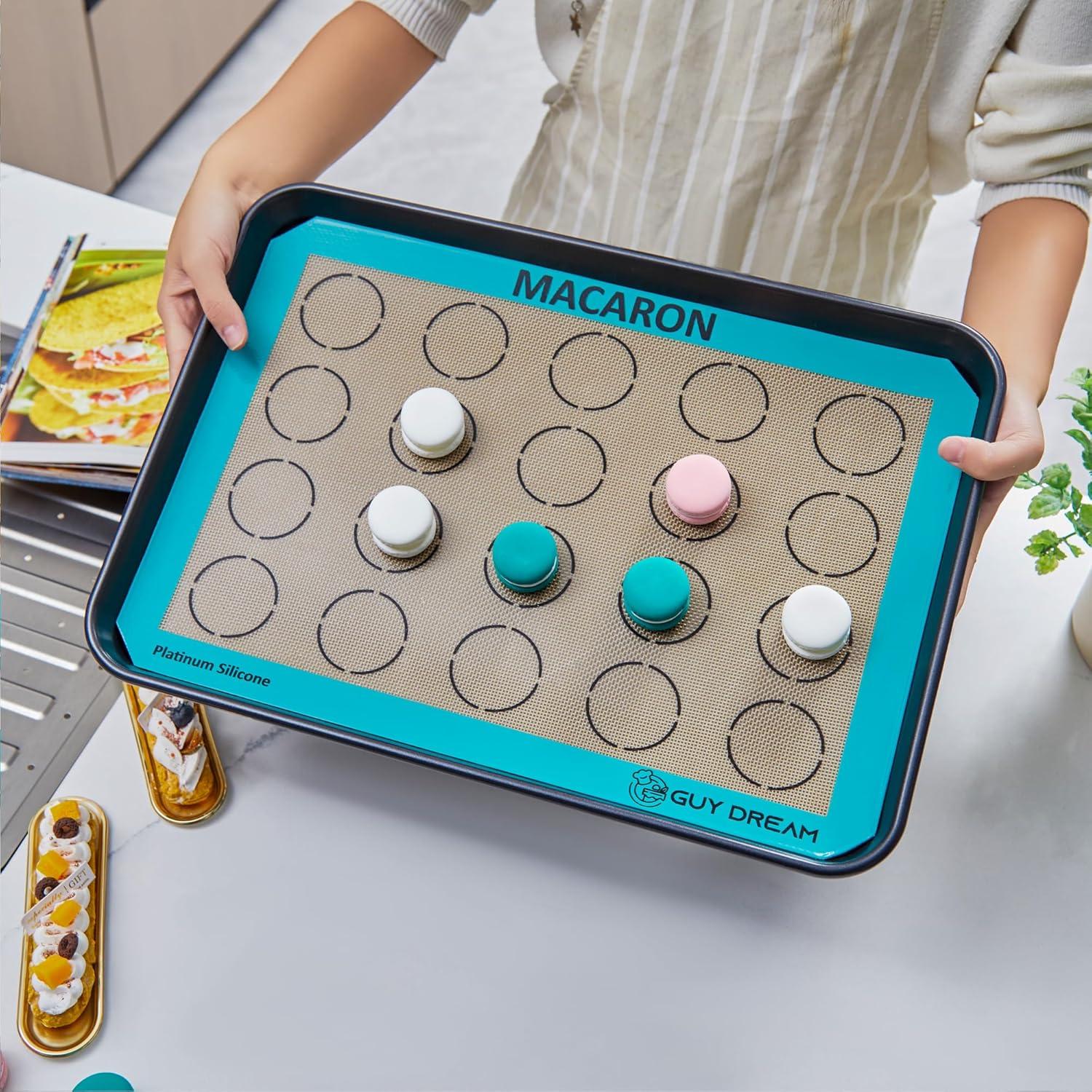 Set de 4 Tapetes de Silicona GUYDREMAT para Hornear