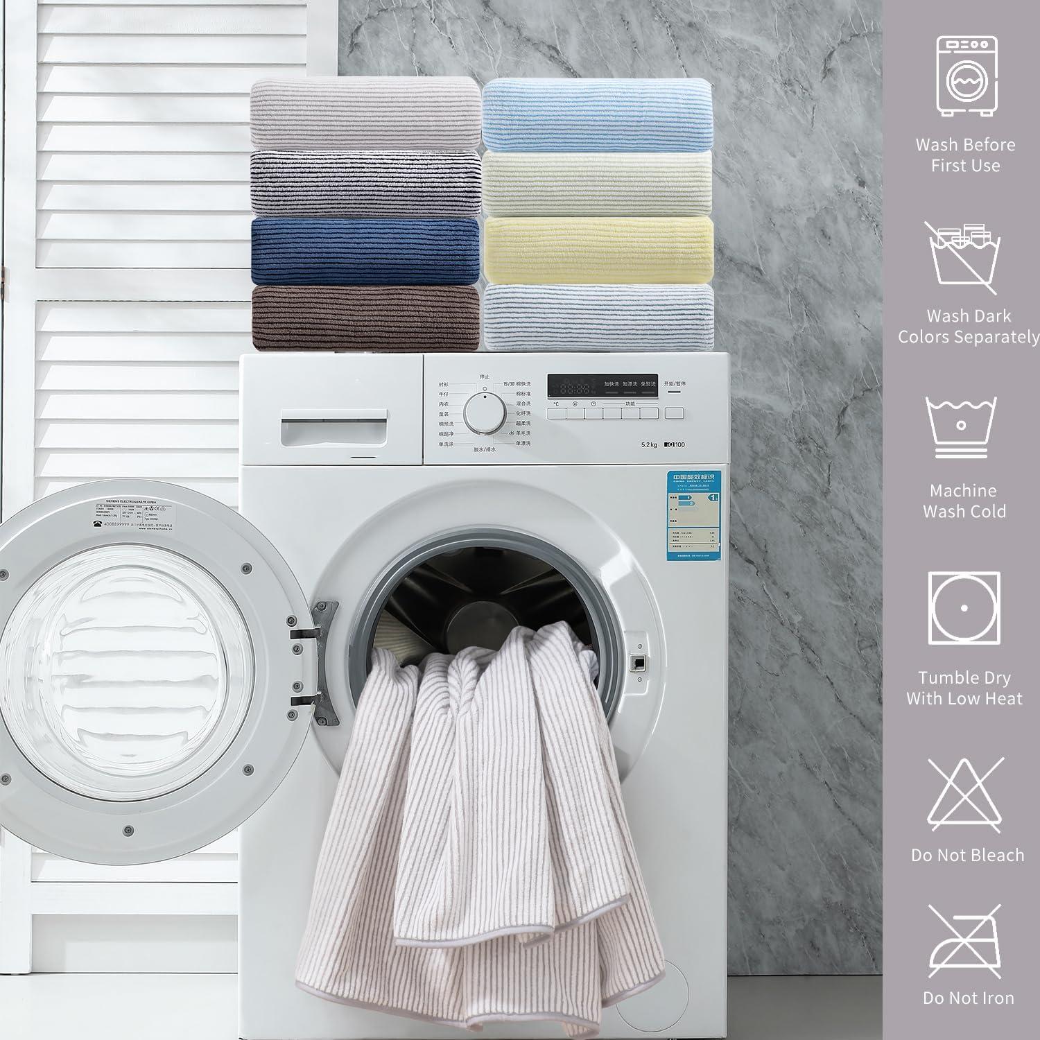 Juego de Toallas de Baño 4 Piezas Jessy Home Microfibra Beige