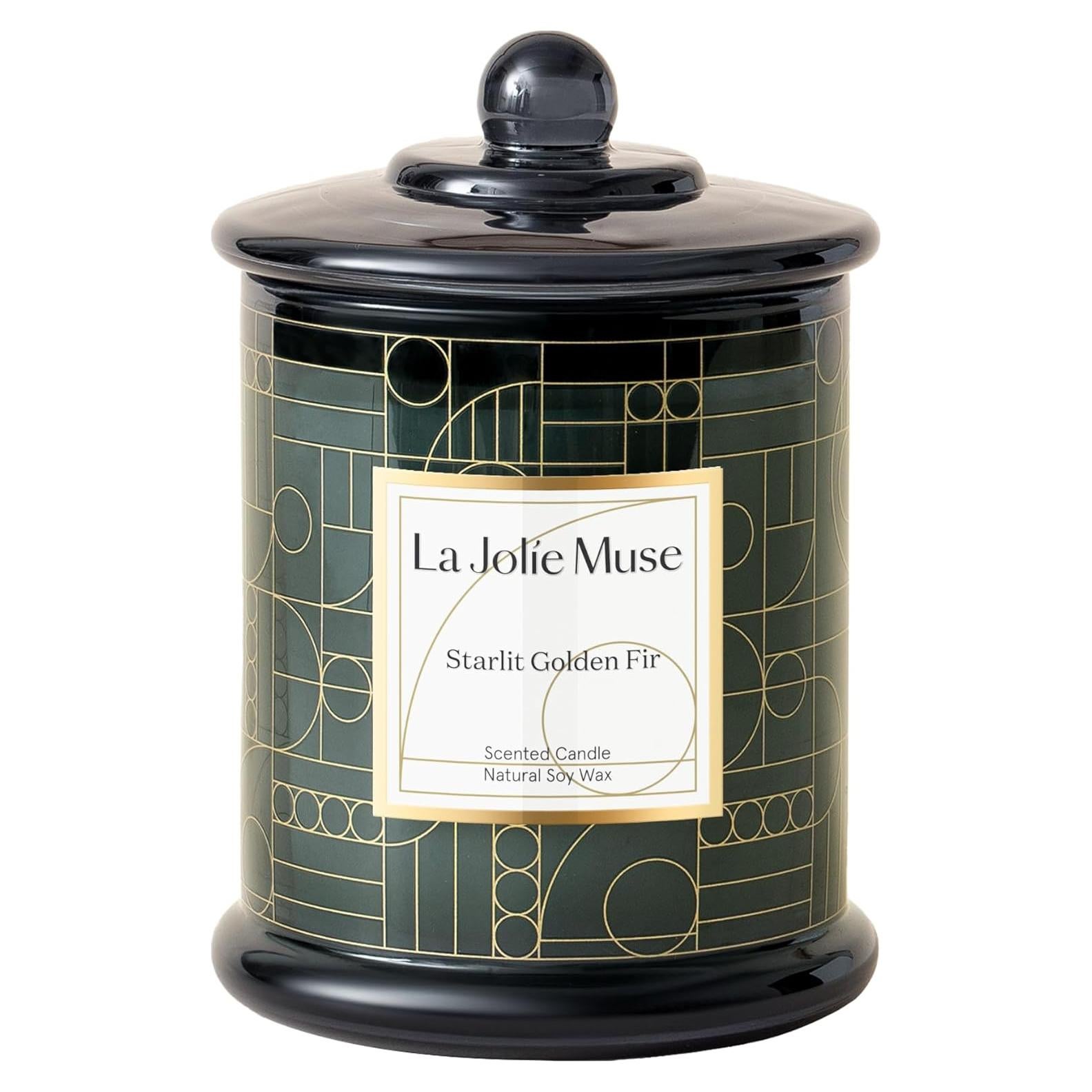 Vela de Soja Natural LA JOLIE MUSE Cedro y Ciprés 285g