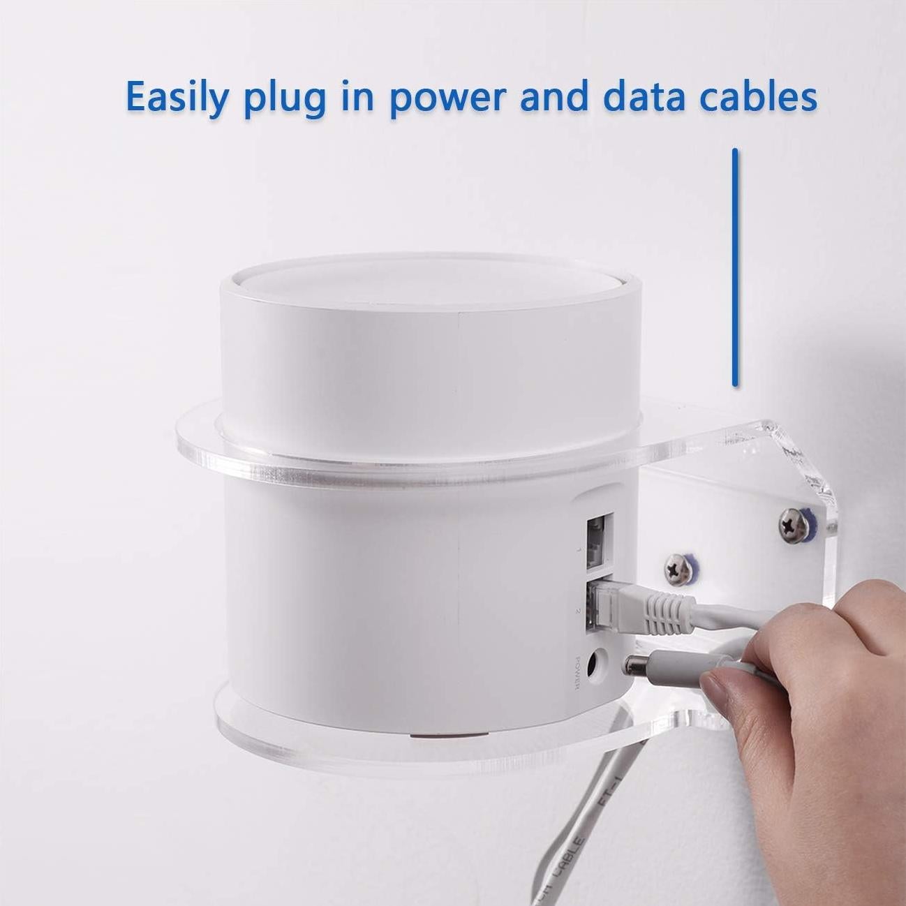 Soporte de Montaje en Pared VOMENC para TP-Link Deco X20/X60 - Ahorra Espacio