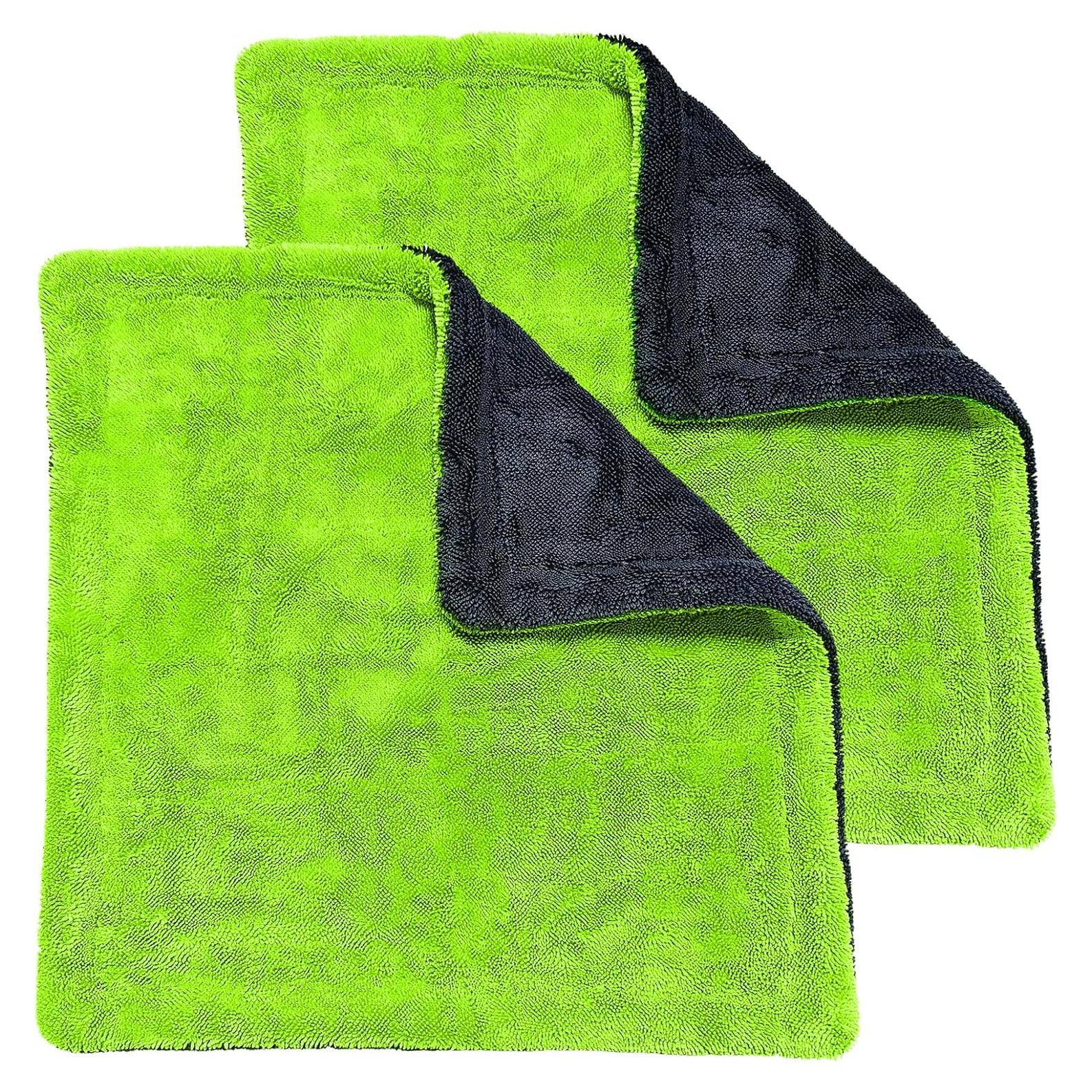 Toallas de Secado Microfibra YeewayVeh 40.64cm 2 Piezas Verde