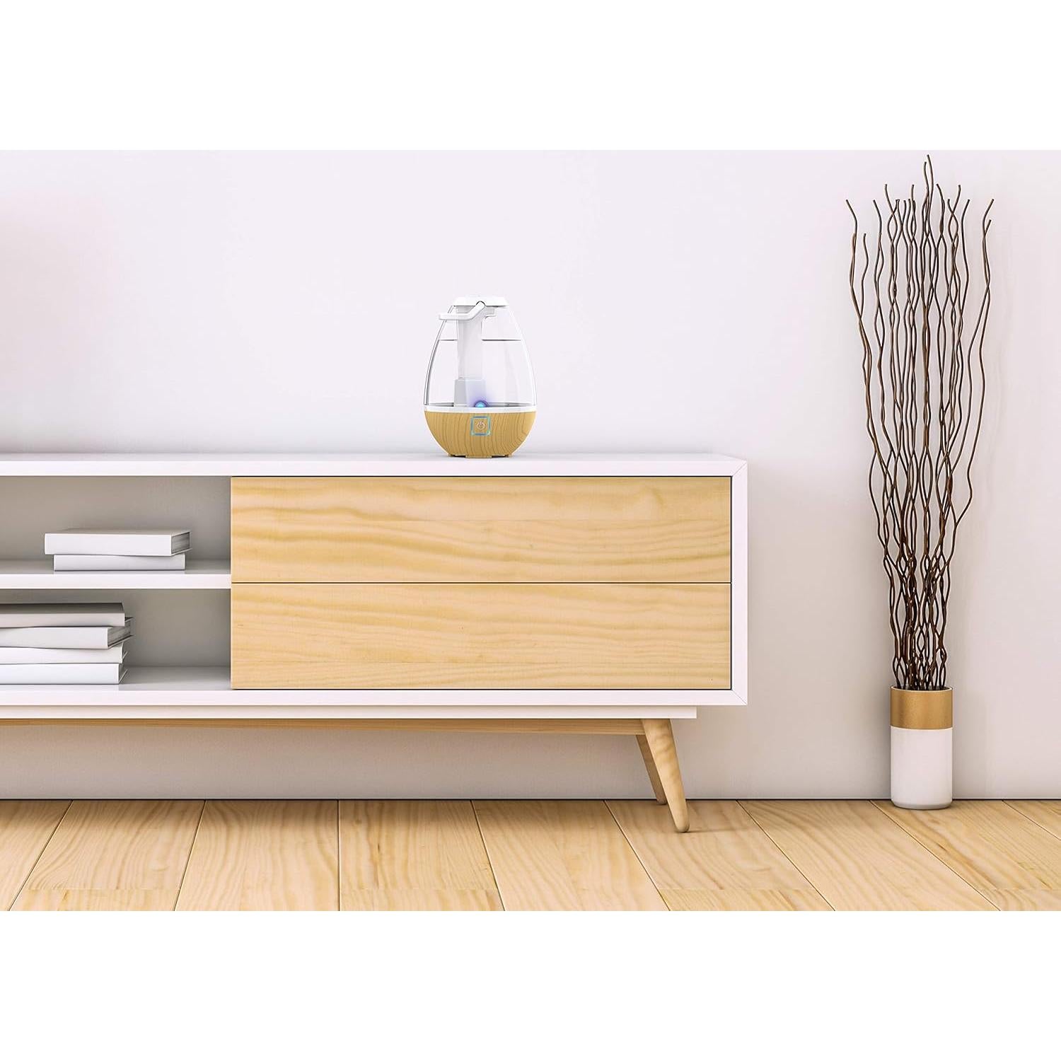 Humidificador ultrasónico Sharper Image UHT1-SI 1.5L 2 configuraciones