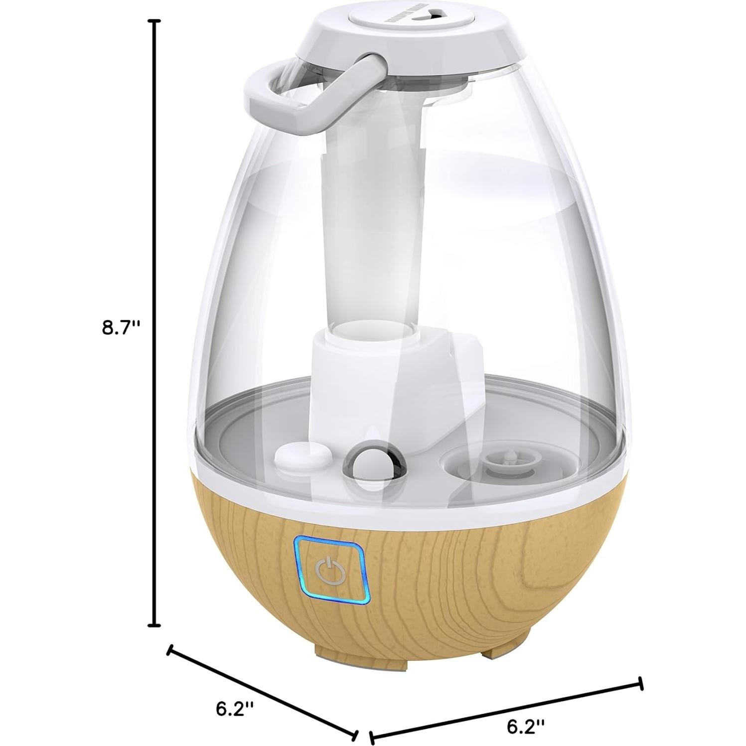 Humidificador ultrasónico Sharper Image UHT1-SI 1.5L 2 configuraciones
