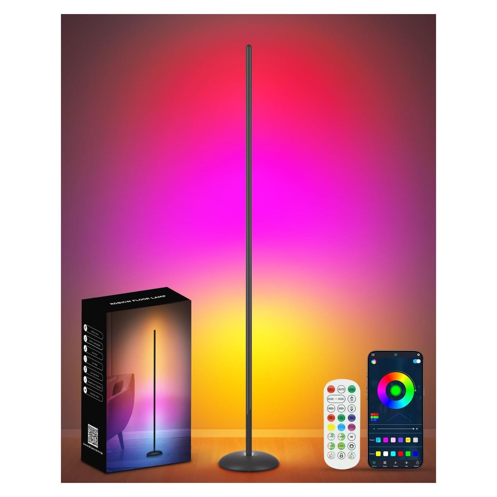 Lámpara de Pie LED RGB Inteligente Vexinat HC601 138 cm