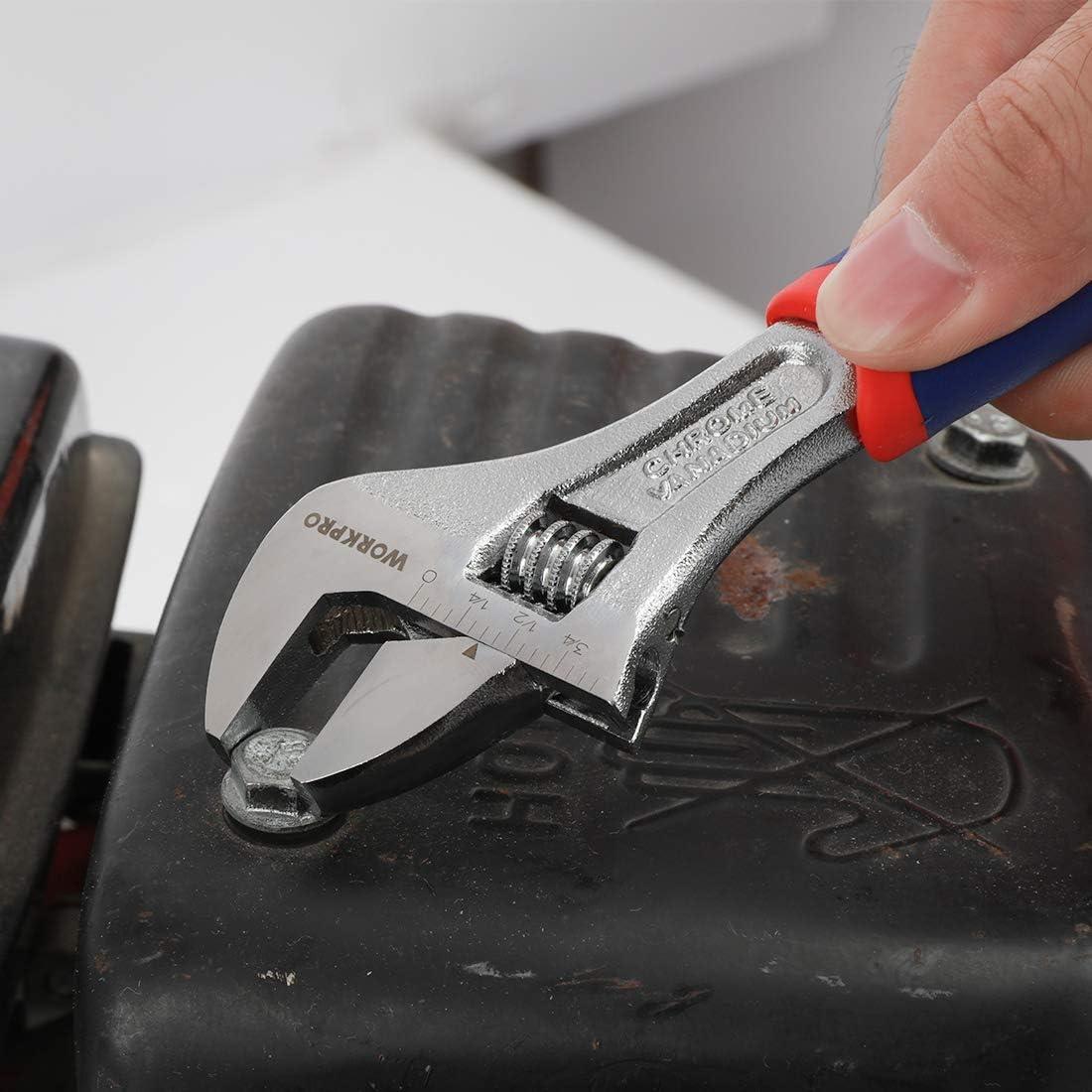 Conjunto de Llaves Ajustables WORKPRO 3 Piezas 160-250mm