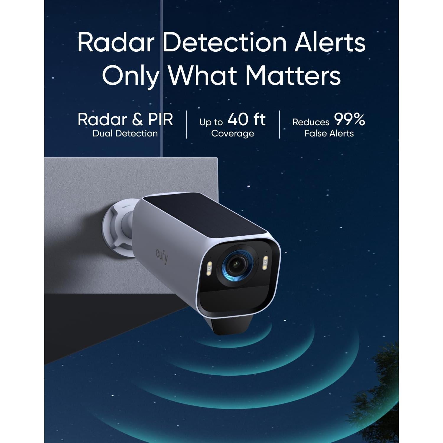 Kit de 6 Cámaras de Seguridad eufyCam S3 Pro 4K Solar AI