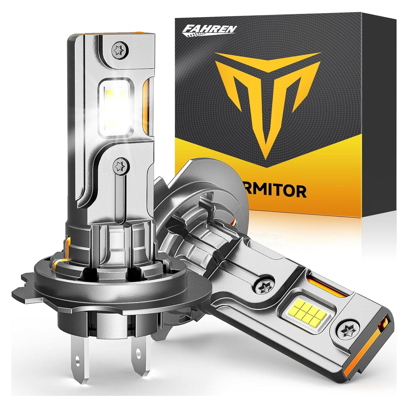 Bombillas LED H7 Termitor 30000LM 6500K 2 Piezas