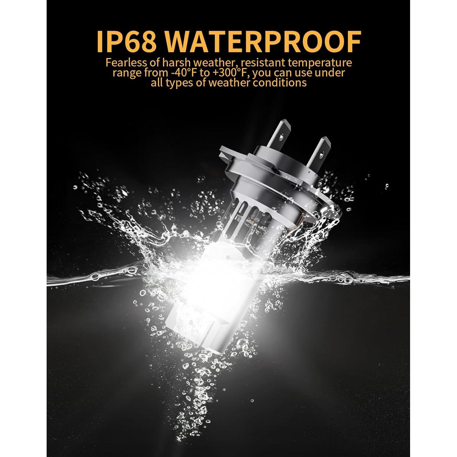 Bombilla LED H7 MIFMIA 36000LM 6000K Blanco Frío - Paquete de 2