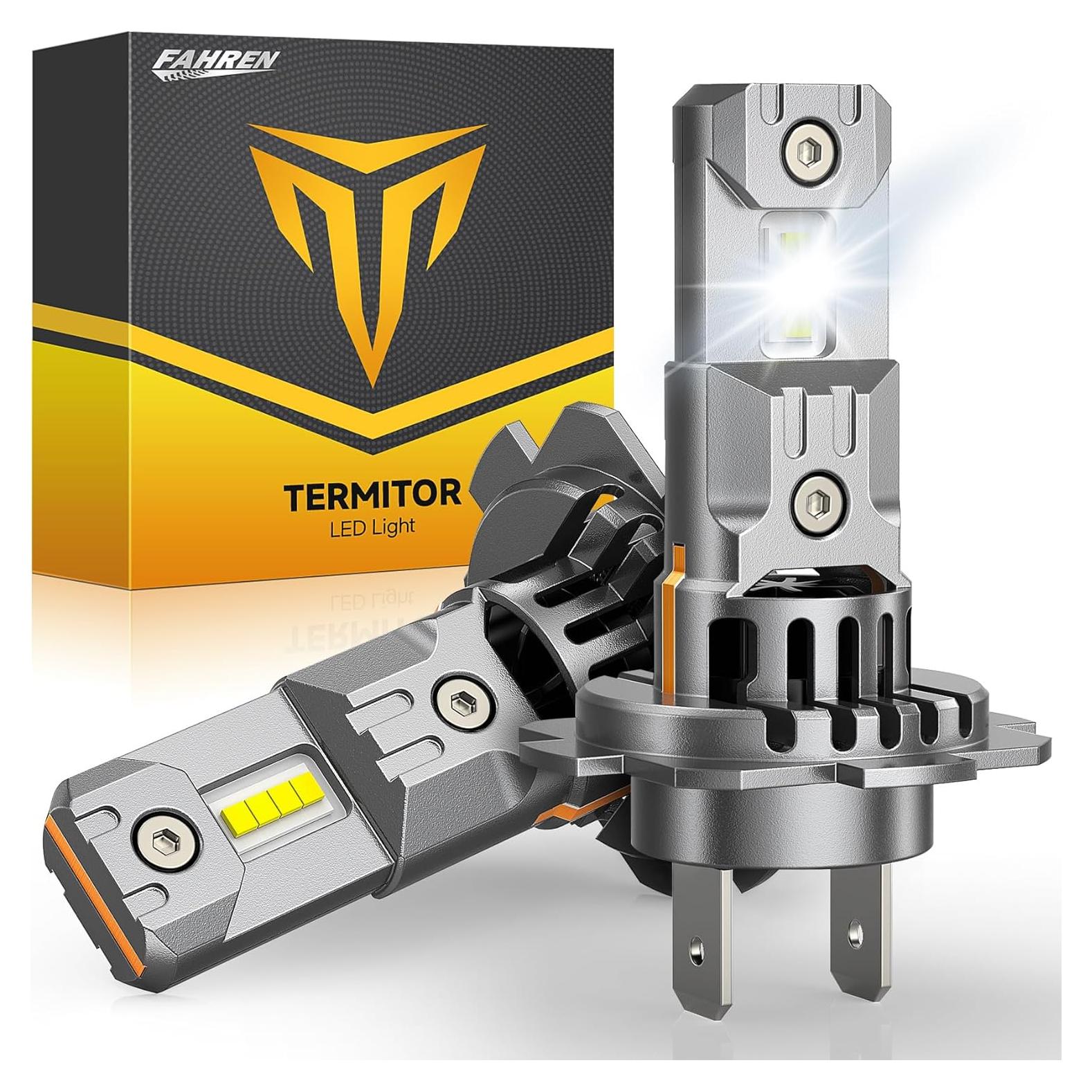 Bombillas LED H7 FAHREN 20S Ultra Brillantes 1000 Lúmenes 6500K