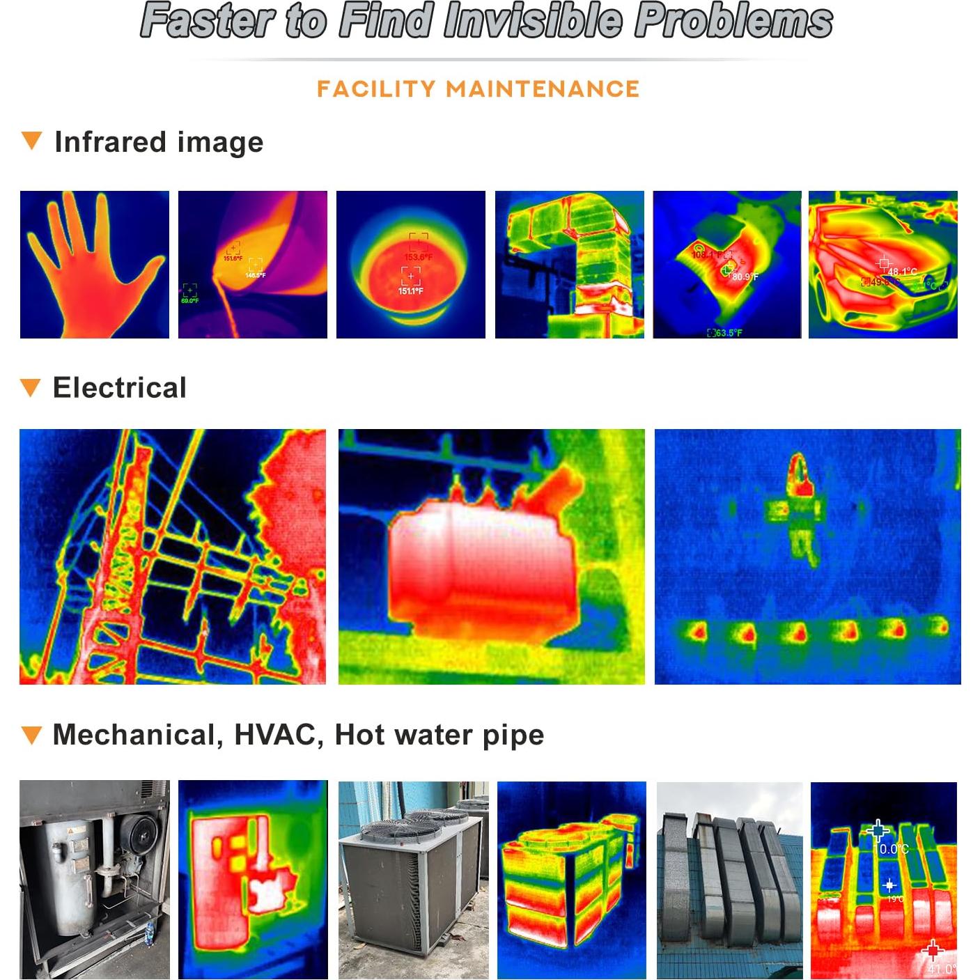 Cámara Térmica Hti HT-203U 256x192 para Android - Infrarroja