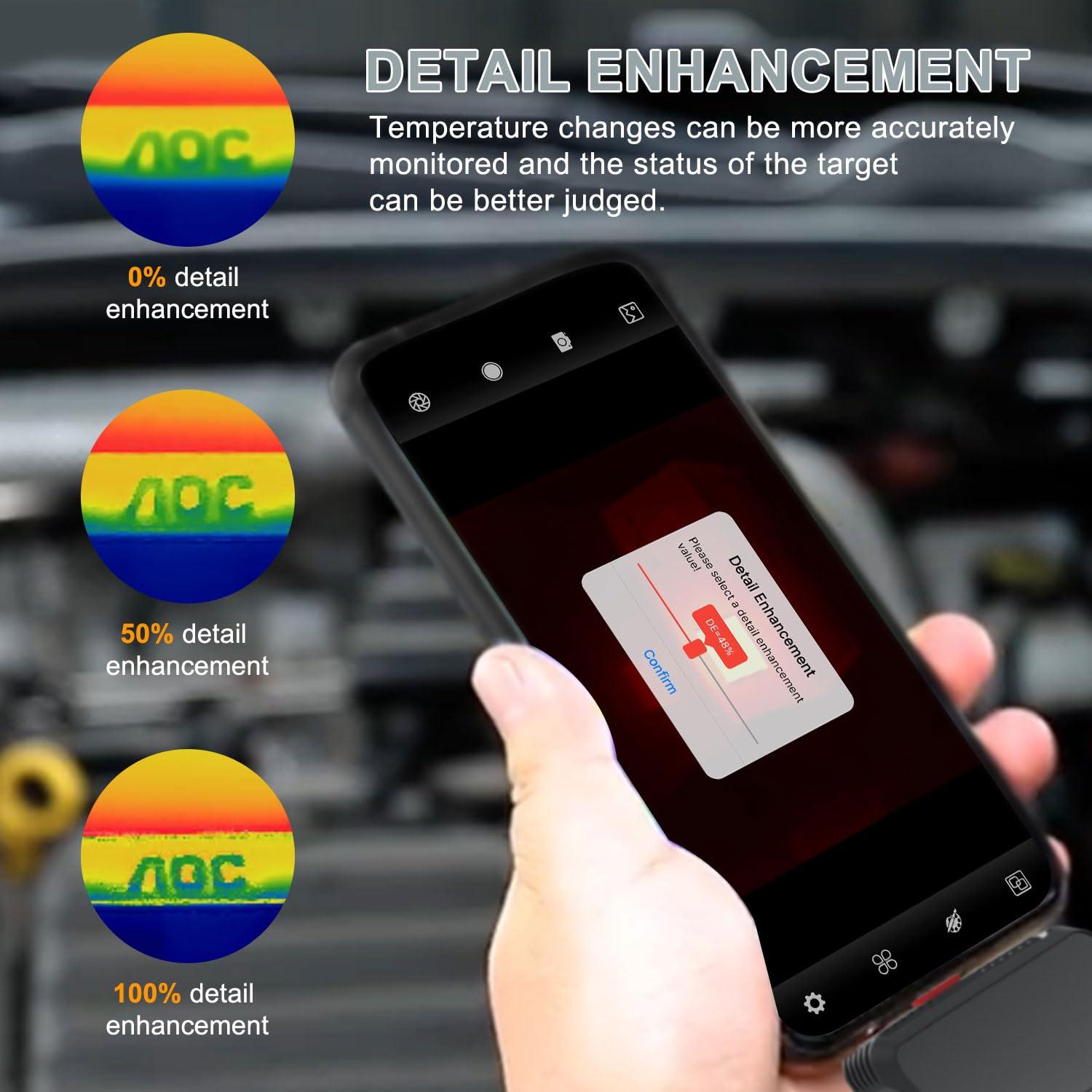 Cámara Térmica Hti HT-203U 256x192 para Android - Infrarroja