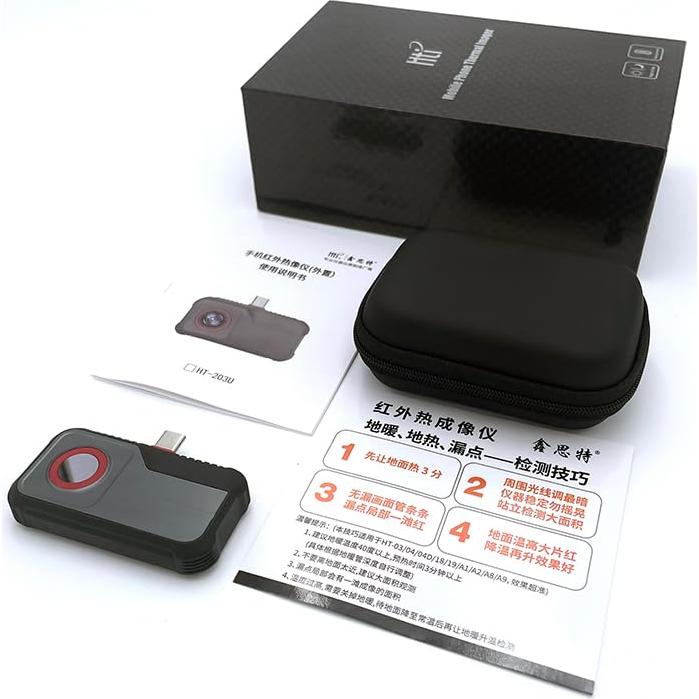 Cámara Térmica Hti HT-203U 256x192 para Android - Infrarroja