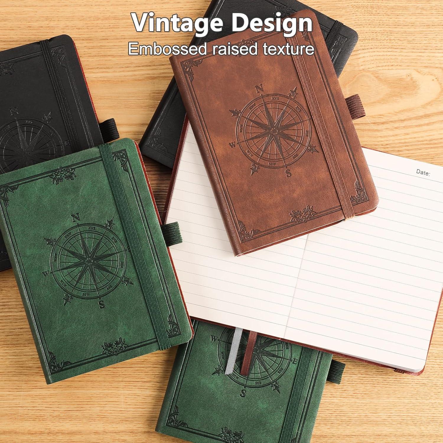 Cuaderno B6 Forrado AHGXG Verde Oscuro - 256 Páginas