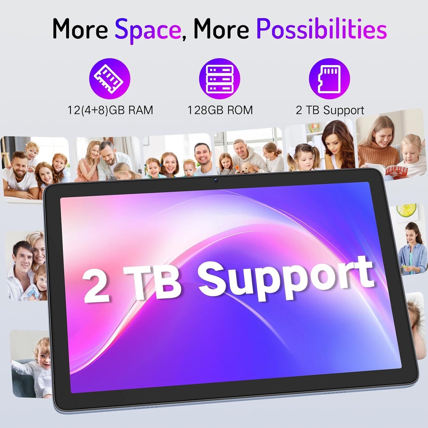 Tablet LECTRUS T30W 10.1" Android 15 12GB RAM 128GB WiFi