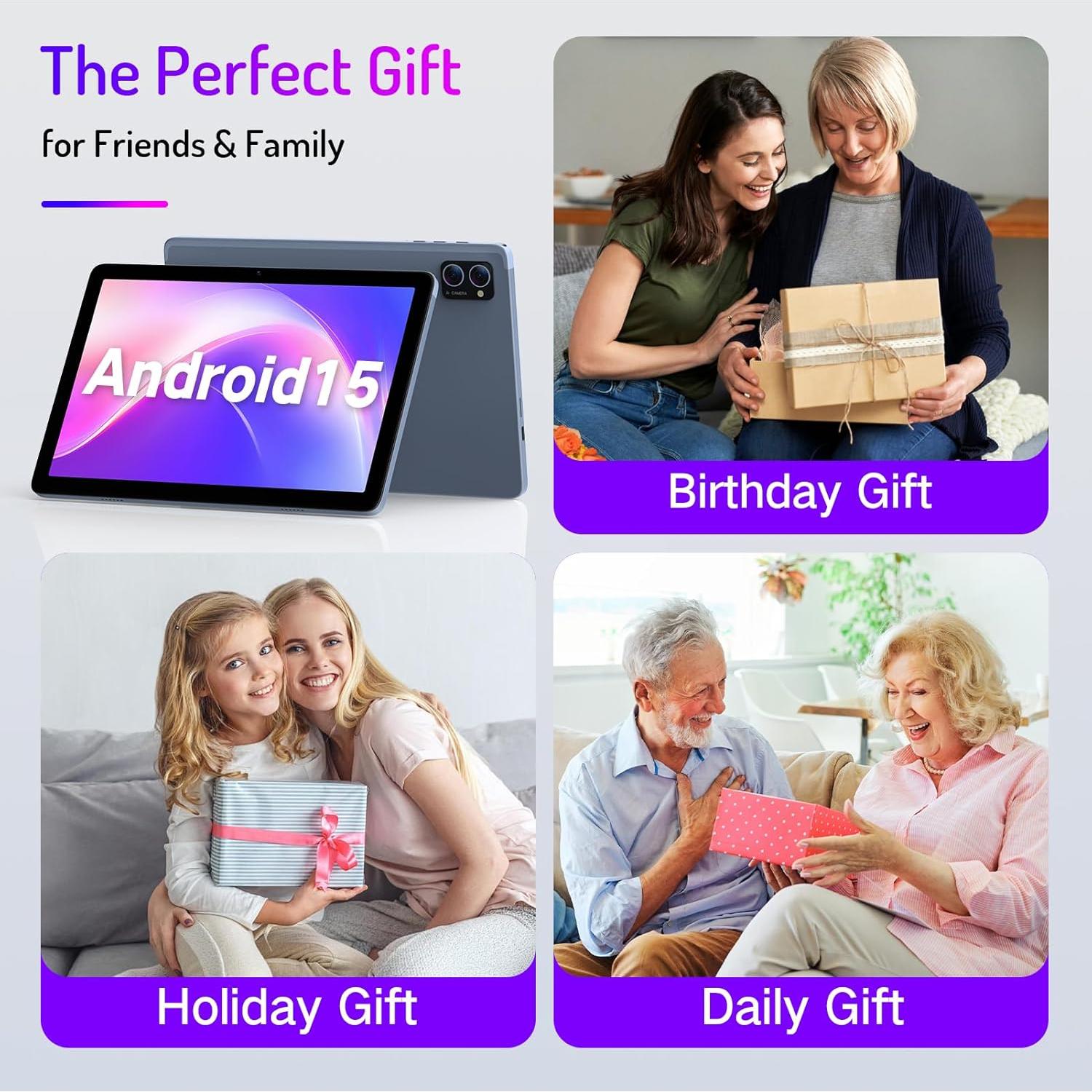 Tablet LECTRUS T30W 10.1" Android 15 12GB RAM 128GB WiFi