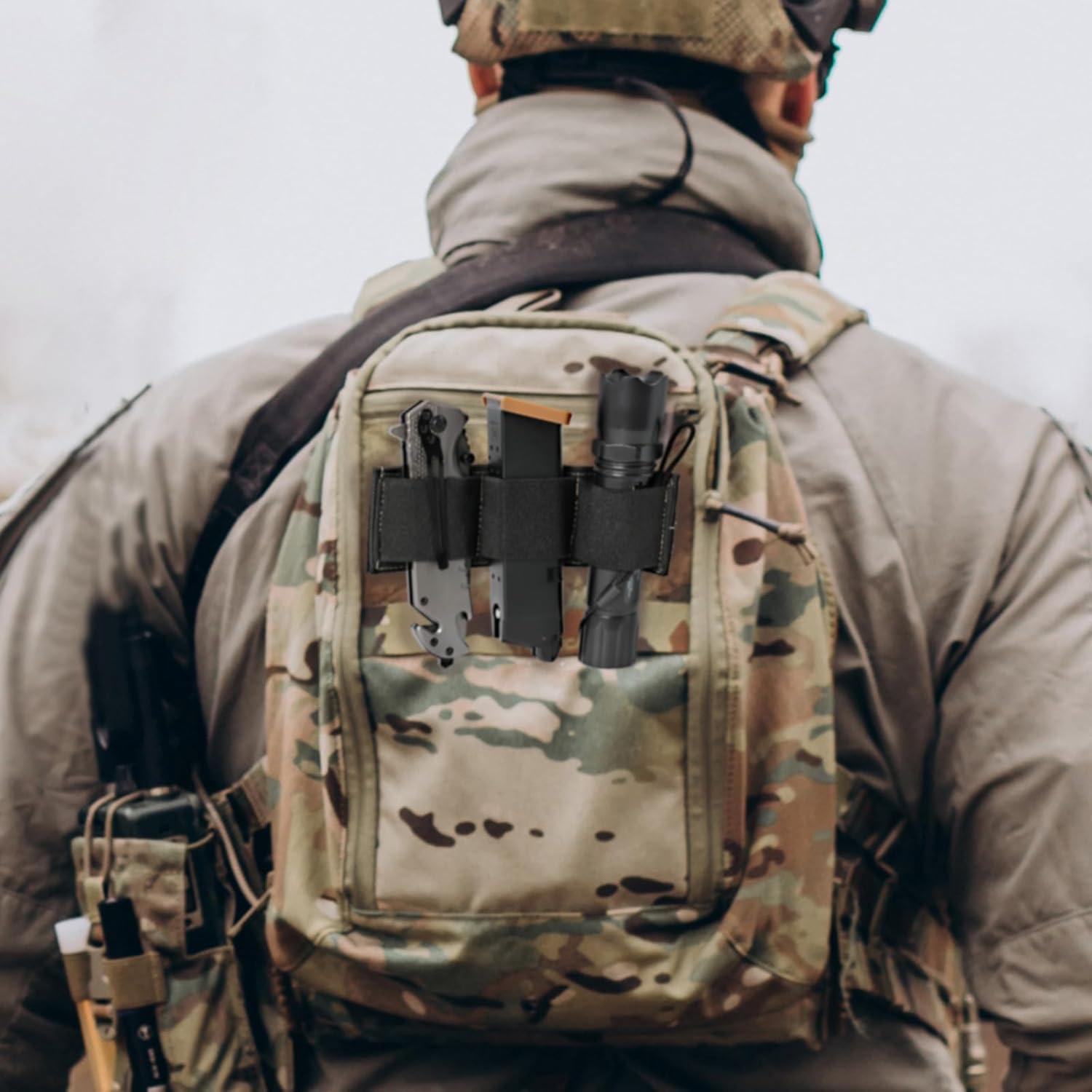 Soporte de Triple Revista OCQOTAT Negro - 2 Piezas Nylon