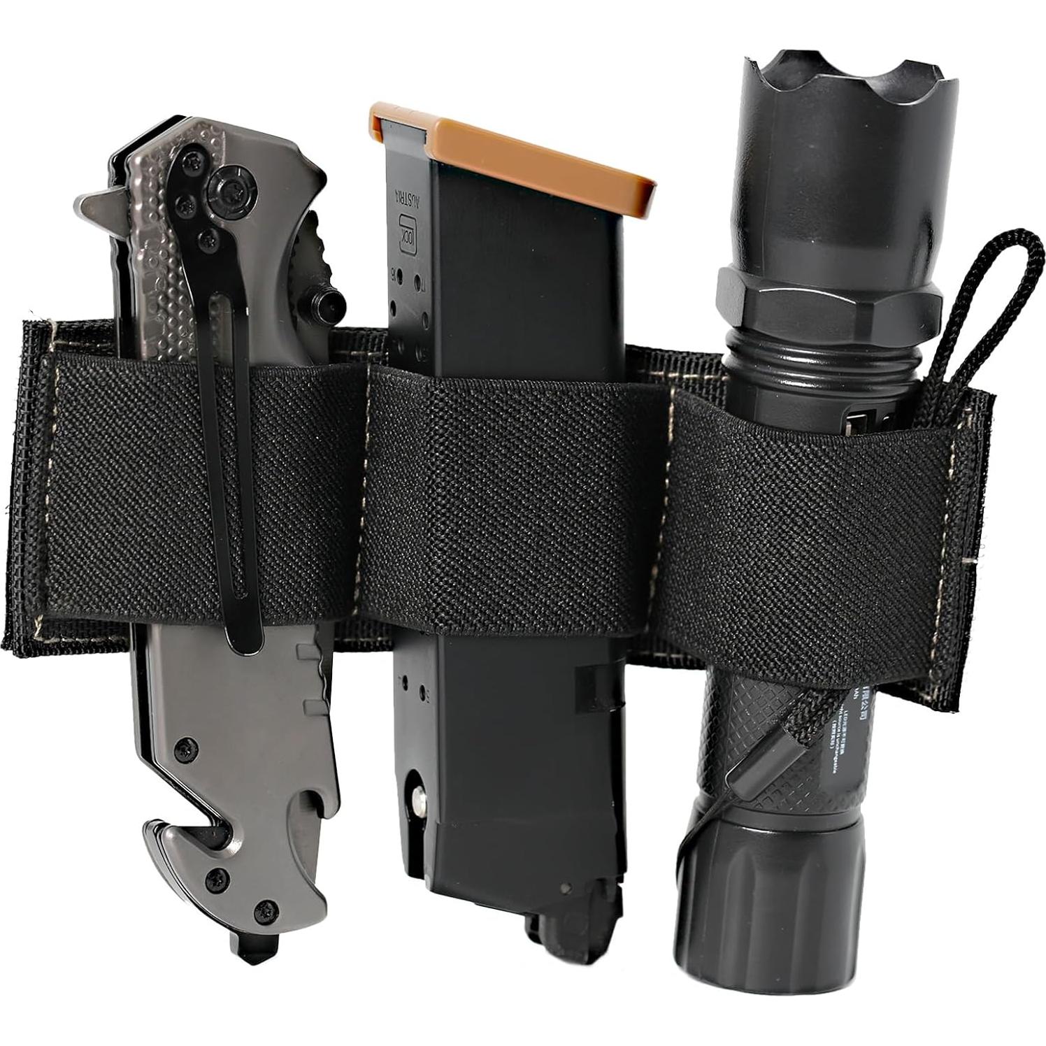 Soporte de Triple Revista OCQOTAT Negro - 2 Piezas Nylon