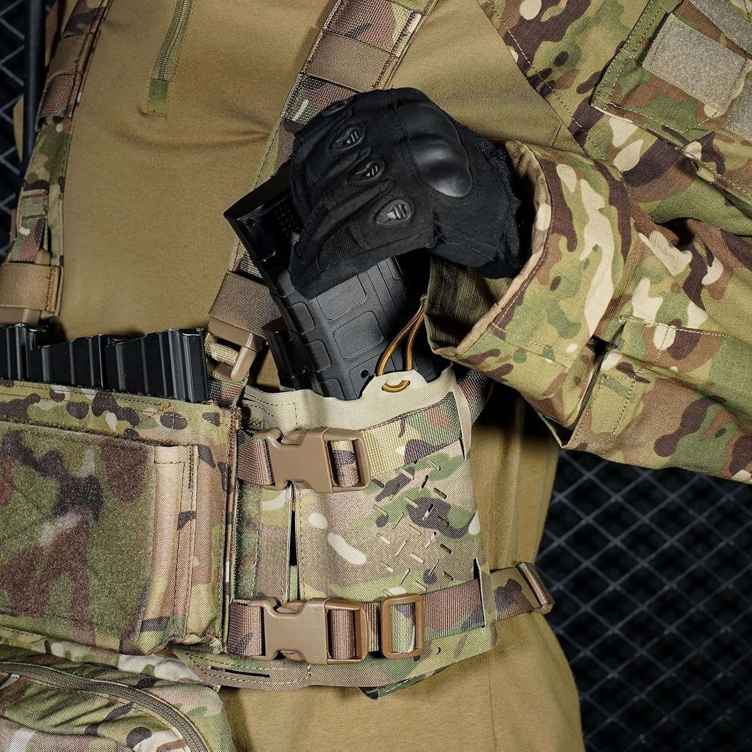 Portacargadores Táctico Tactical Cronex VA-TC64326 con Pouch