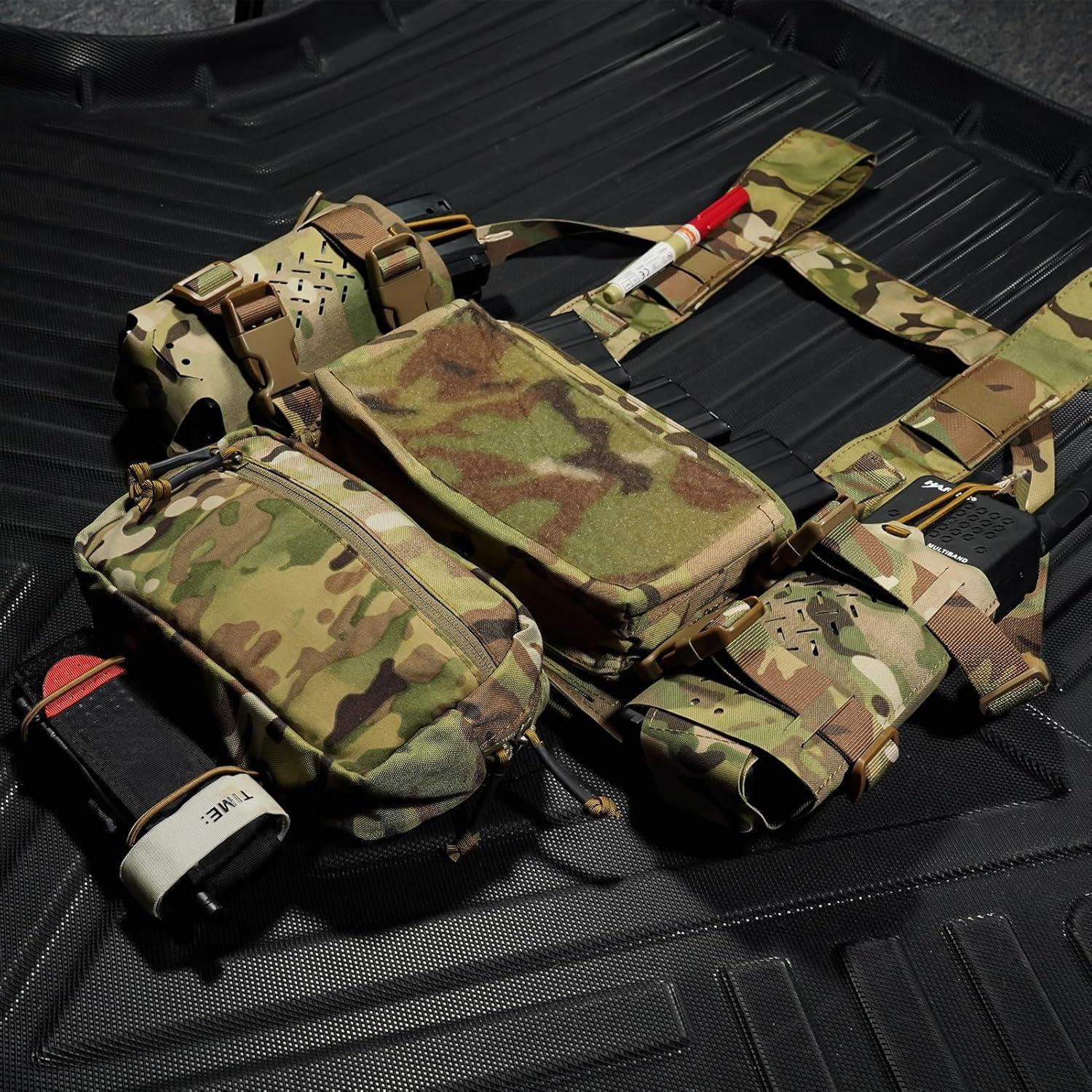 Portacargadores Táctico Tactical Cronex VA-TC64326 con Pouch