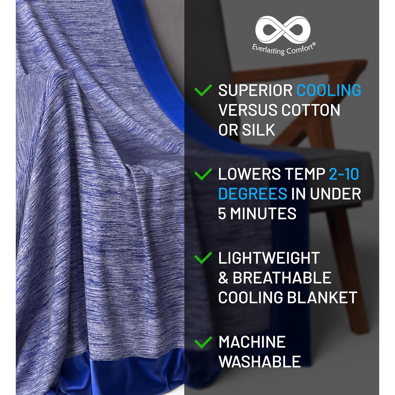 Manta Refrigerante Everlasting Comfort 152x203cm Doble Cara