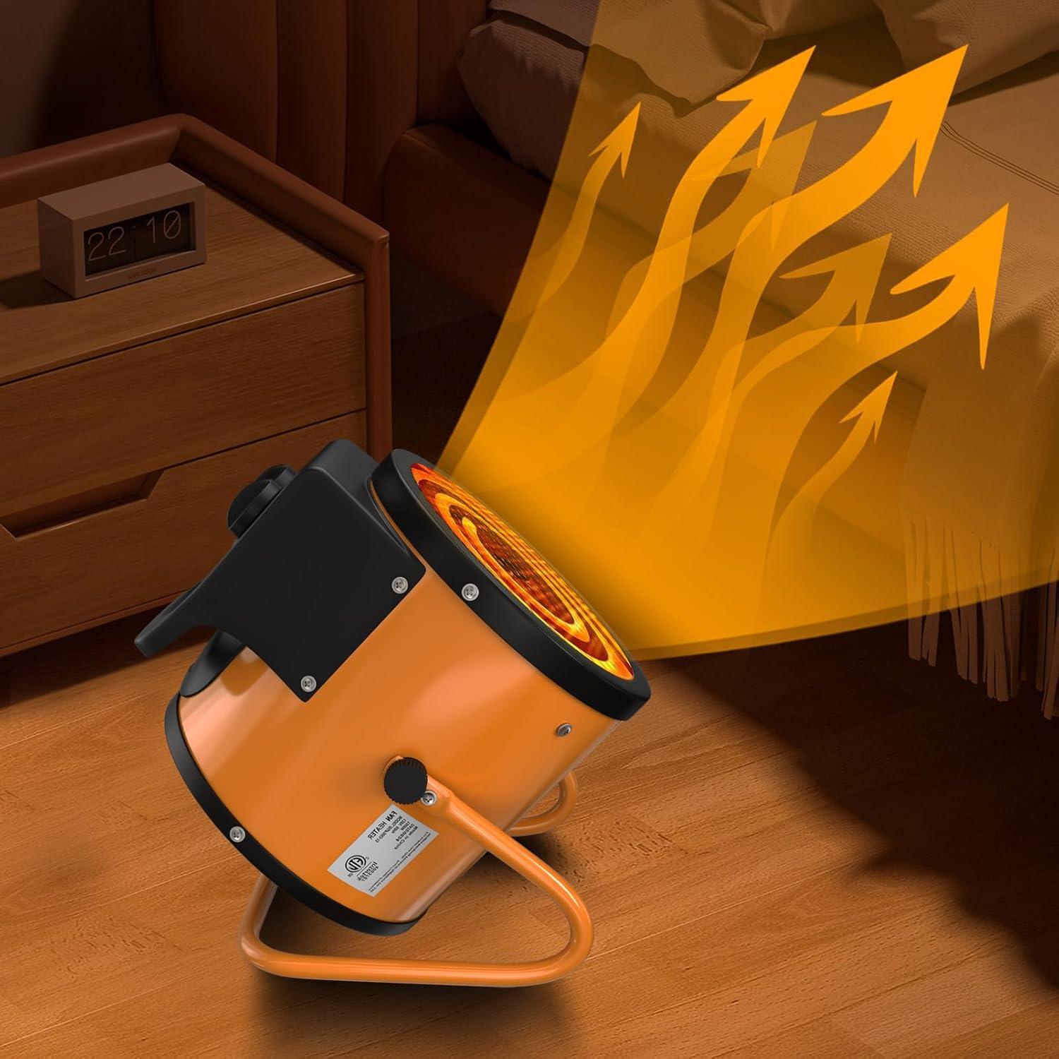 Calentador de Invernadero Gardtech 1500W con Termostato Digital