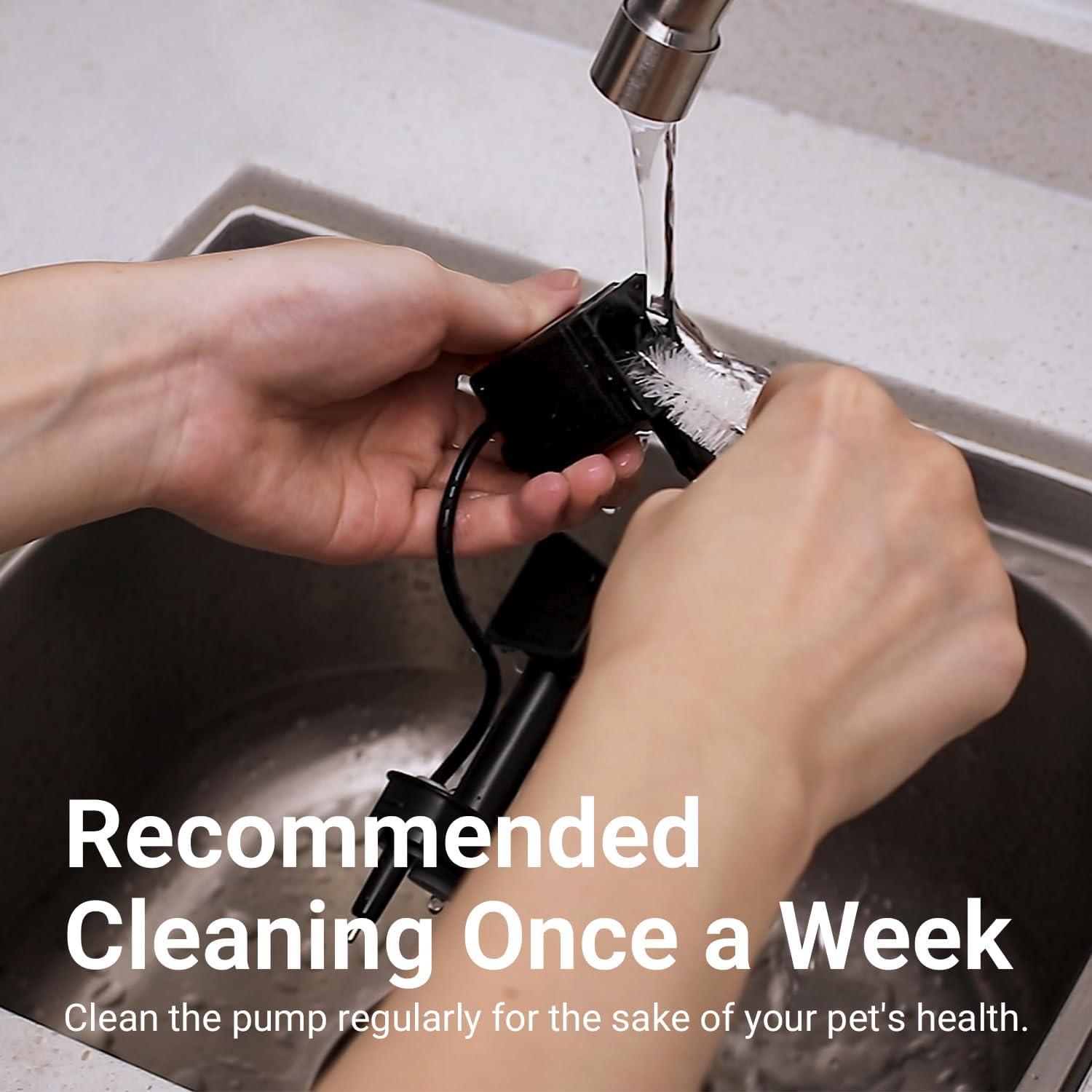 Bomba de Agua DownyPaws Blanca para Fuente Gato DPWFP6SS