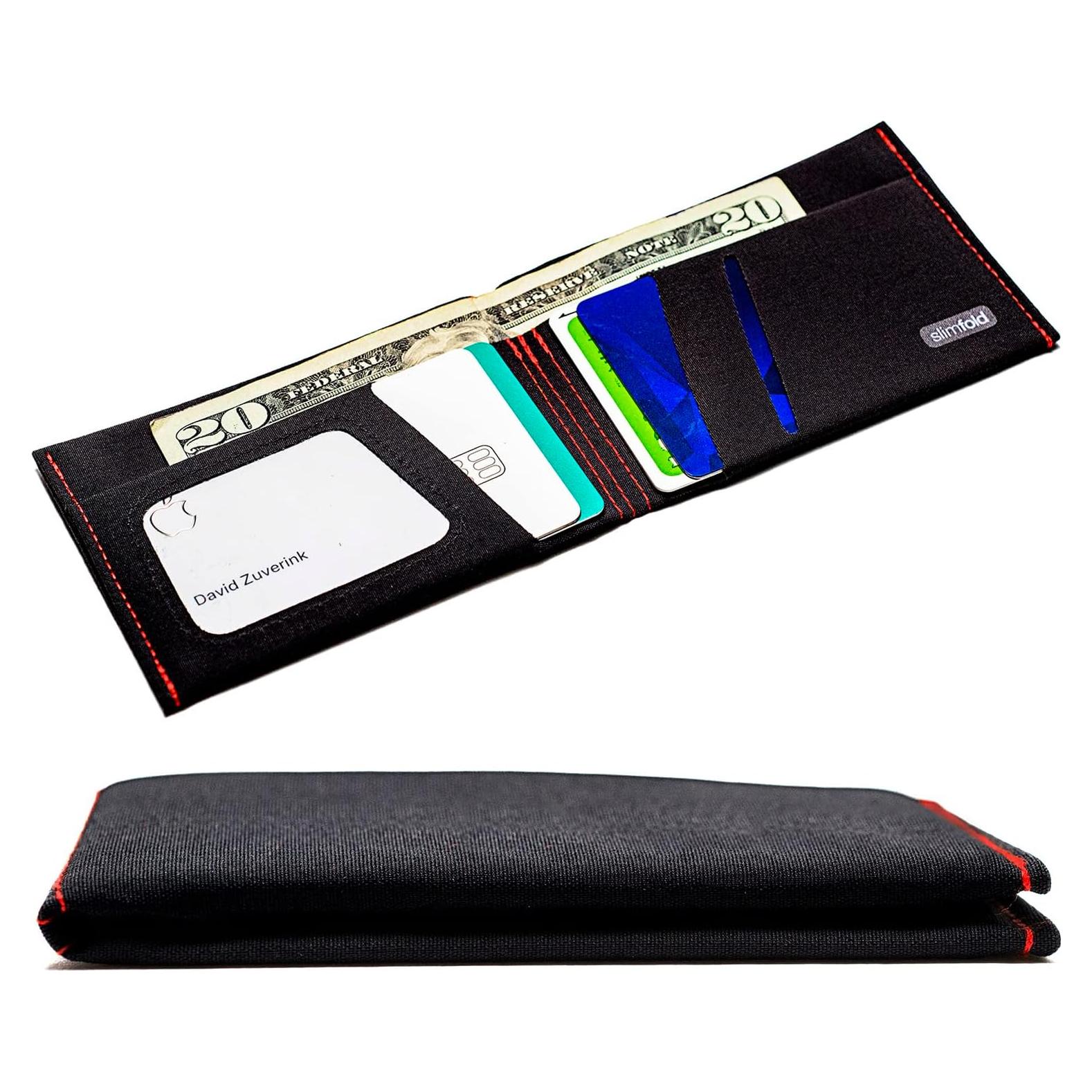 Cartera Minimalista Vegana SlimFold MICRO Hombre RFID