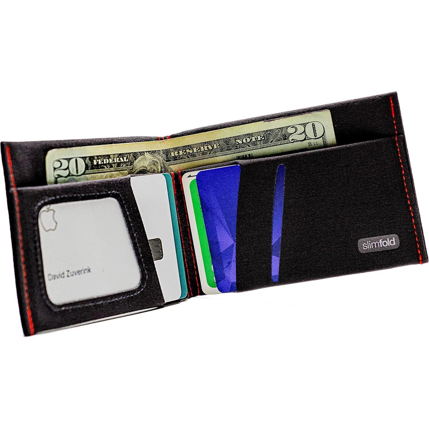 Cartera Minimalista Vegana SlimFold MICRO Hombre RFID